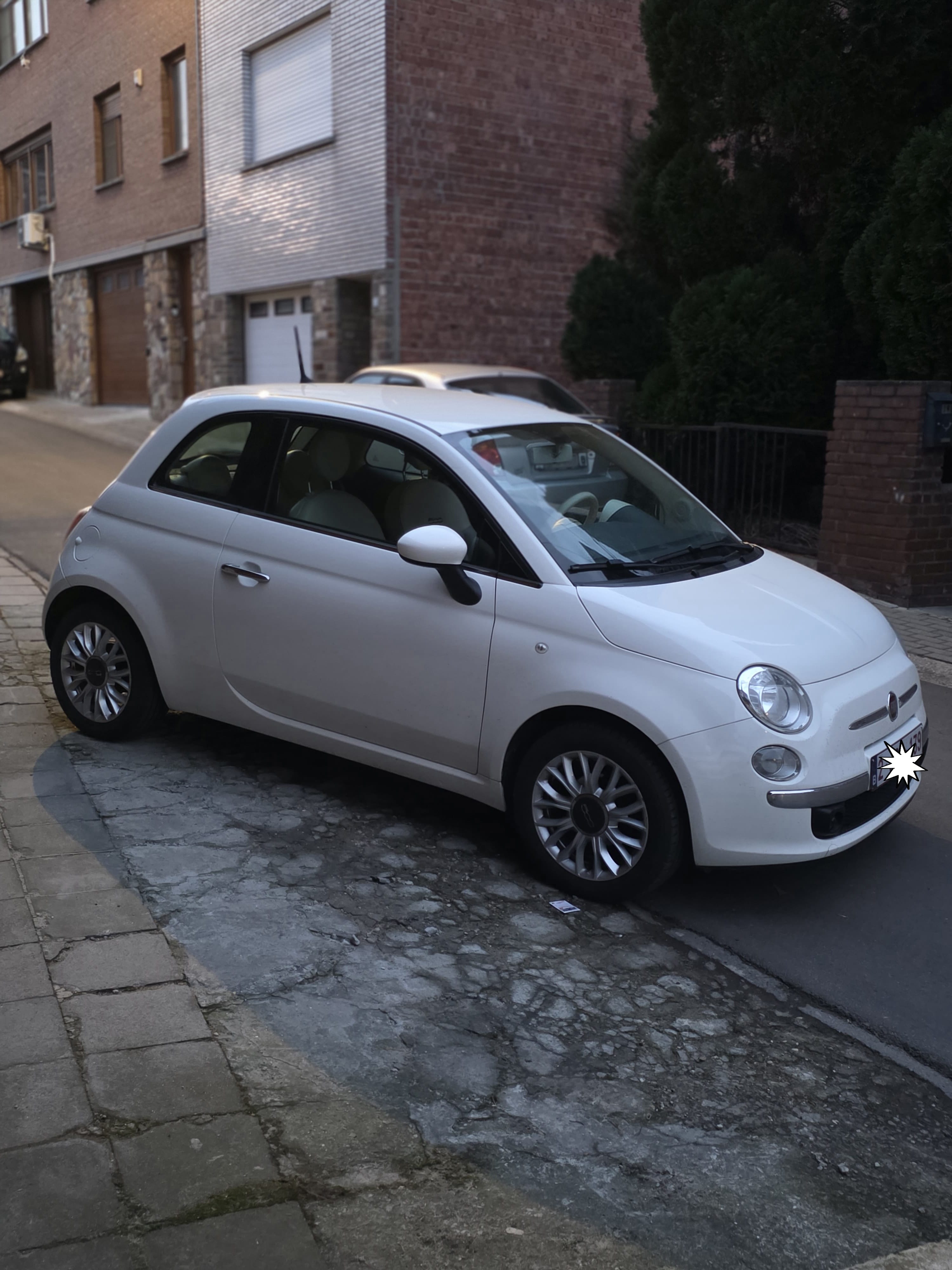 Fiat 500 with Air conditioning