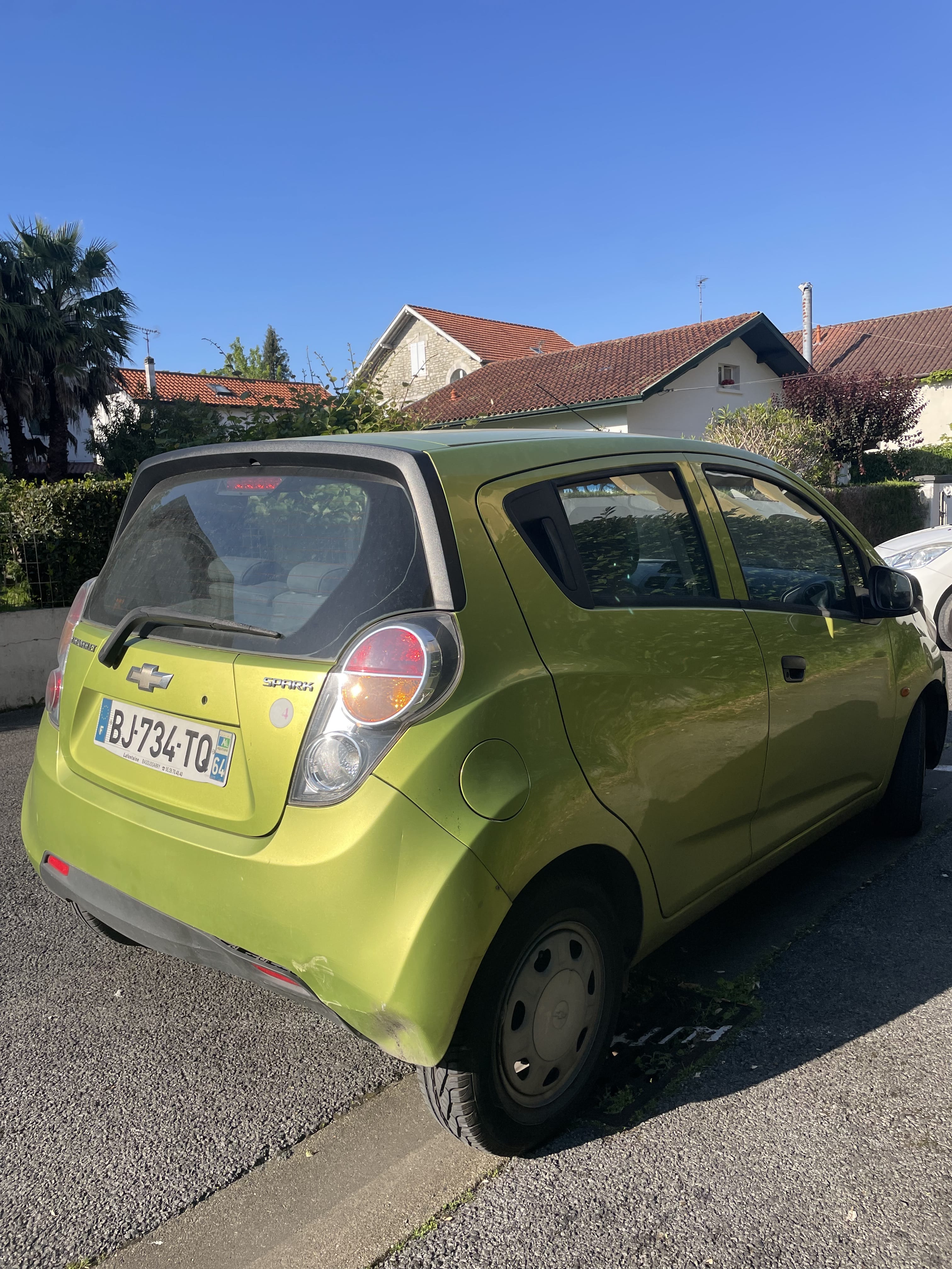Chevrolet Spark avec Chaines