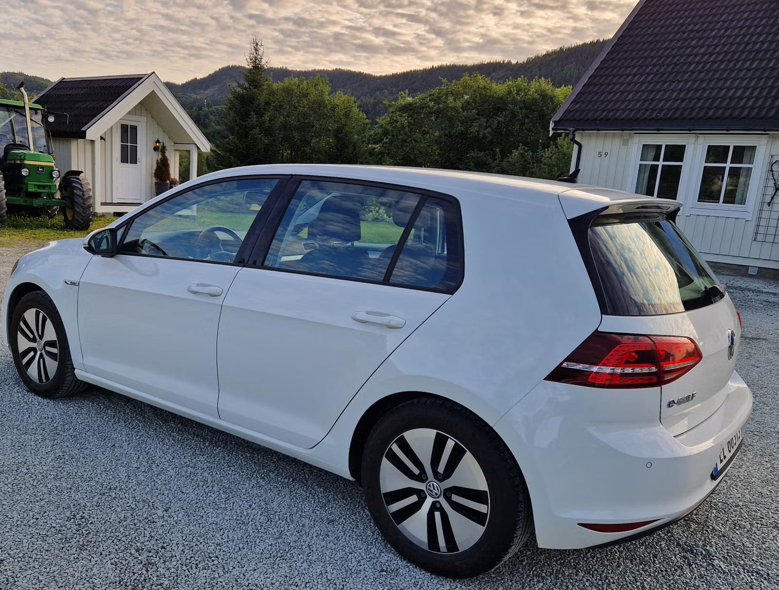 Volkswagen Golf med Ryggekamera
