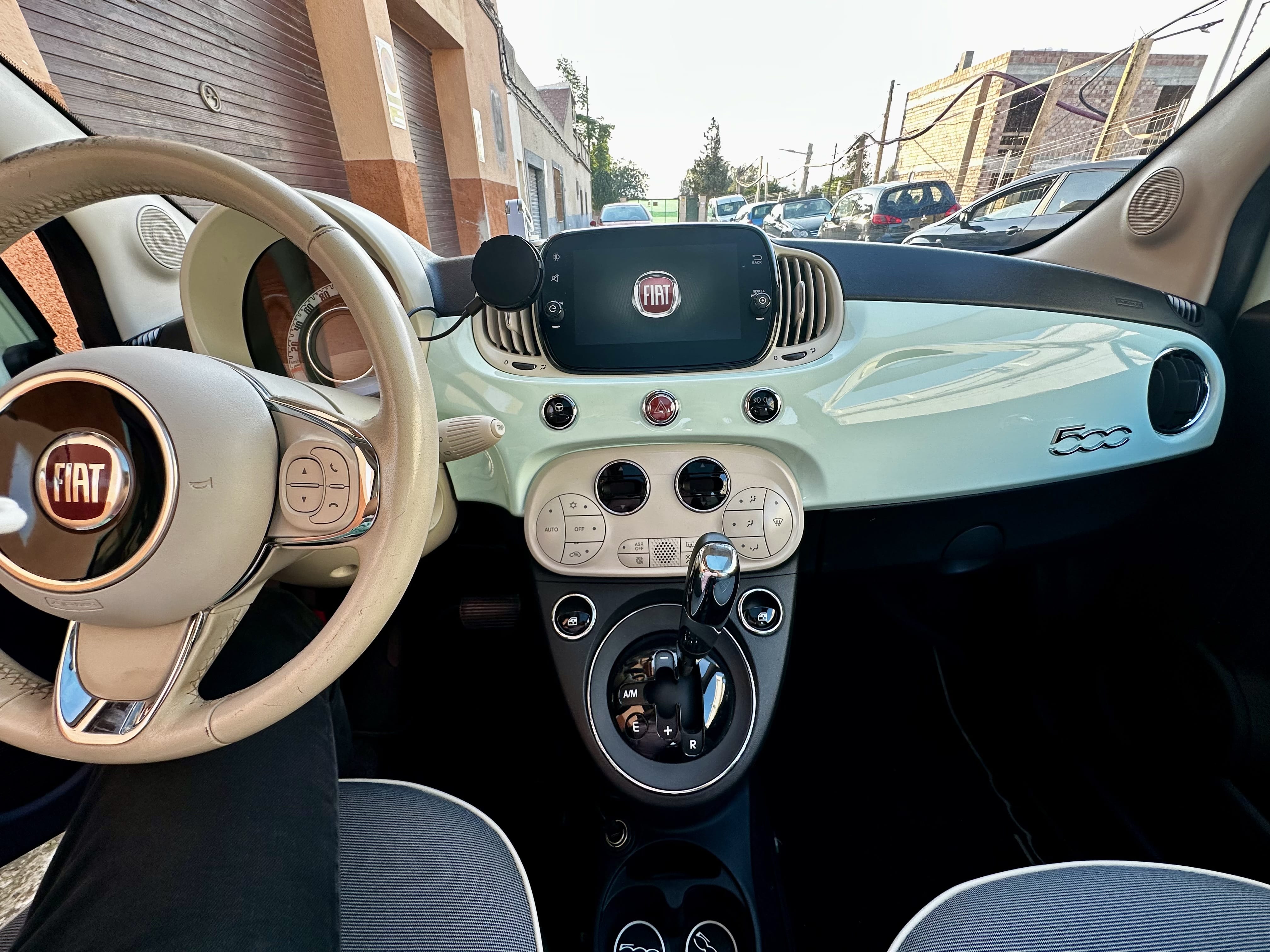 Fiat 500 med Cruisekontroll