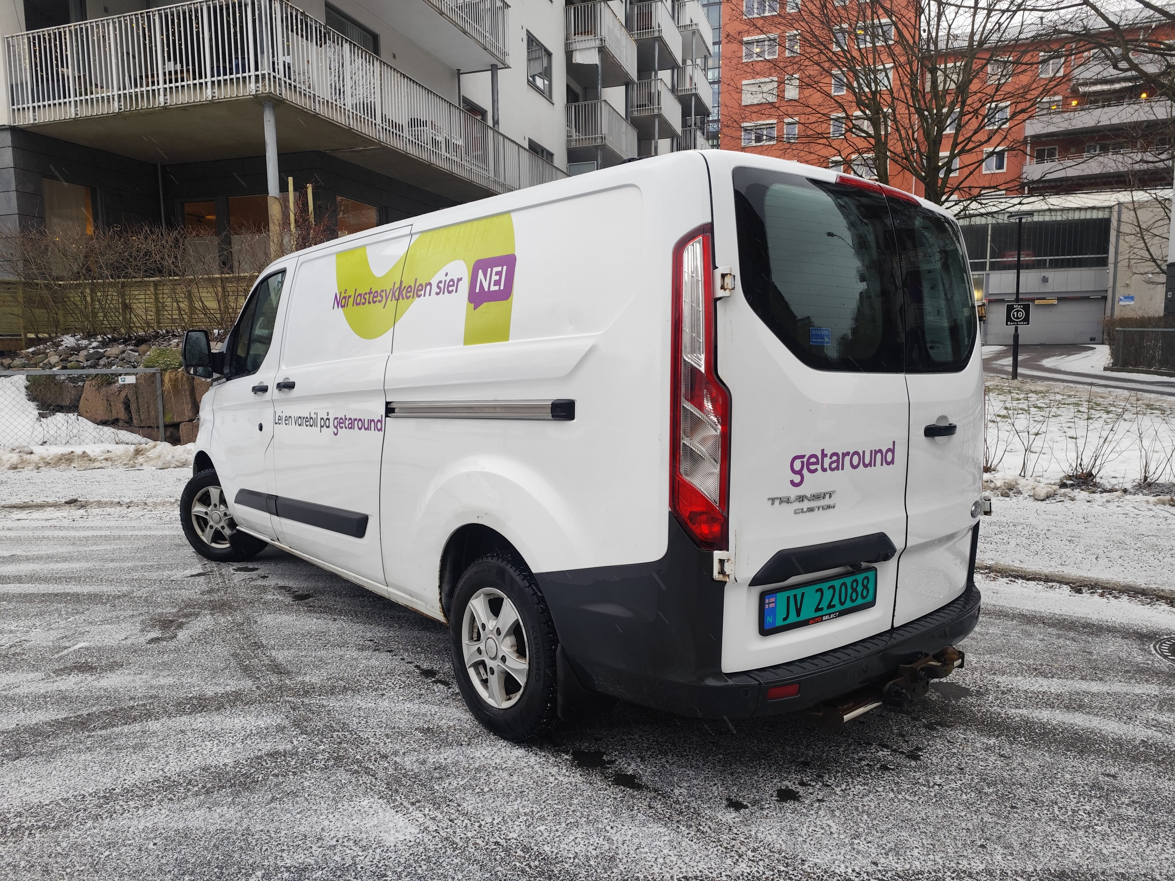 Ford Transit Varebil with Cruise control