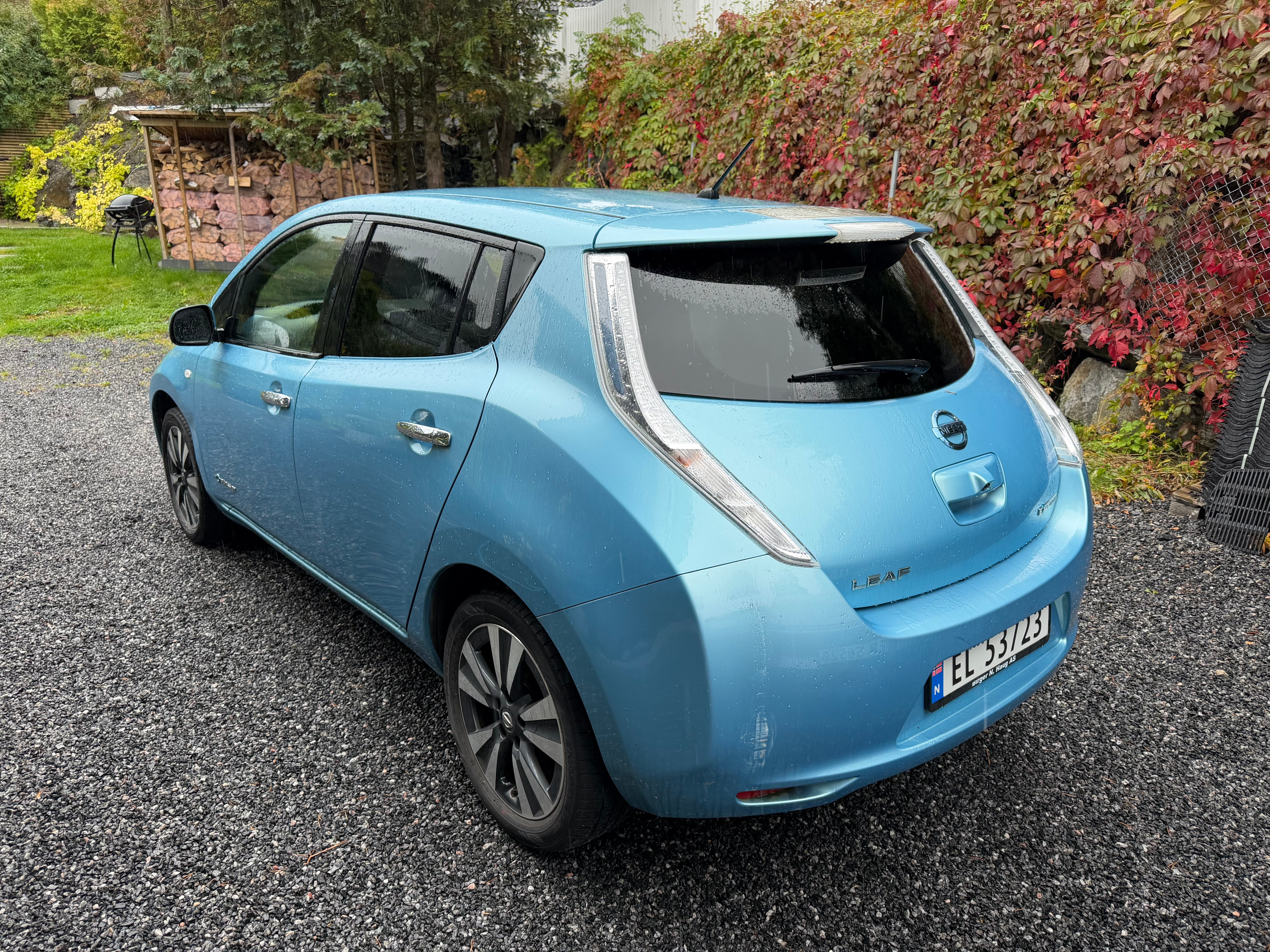 Nissan Leaf med Ryggekamera