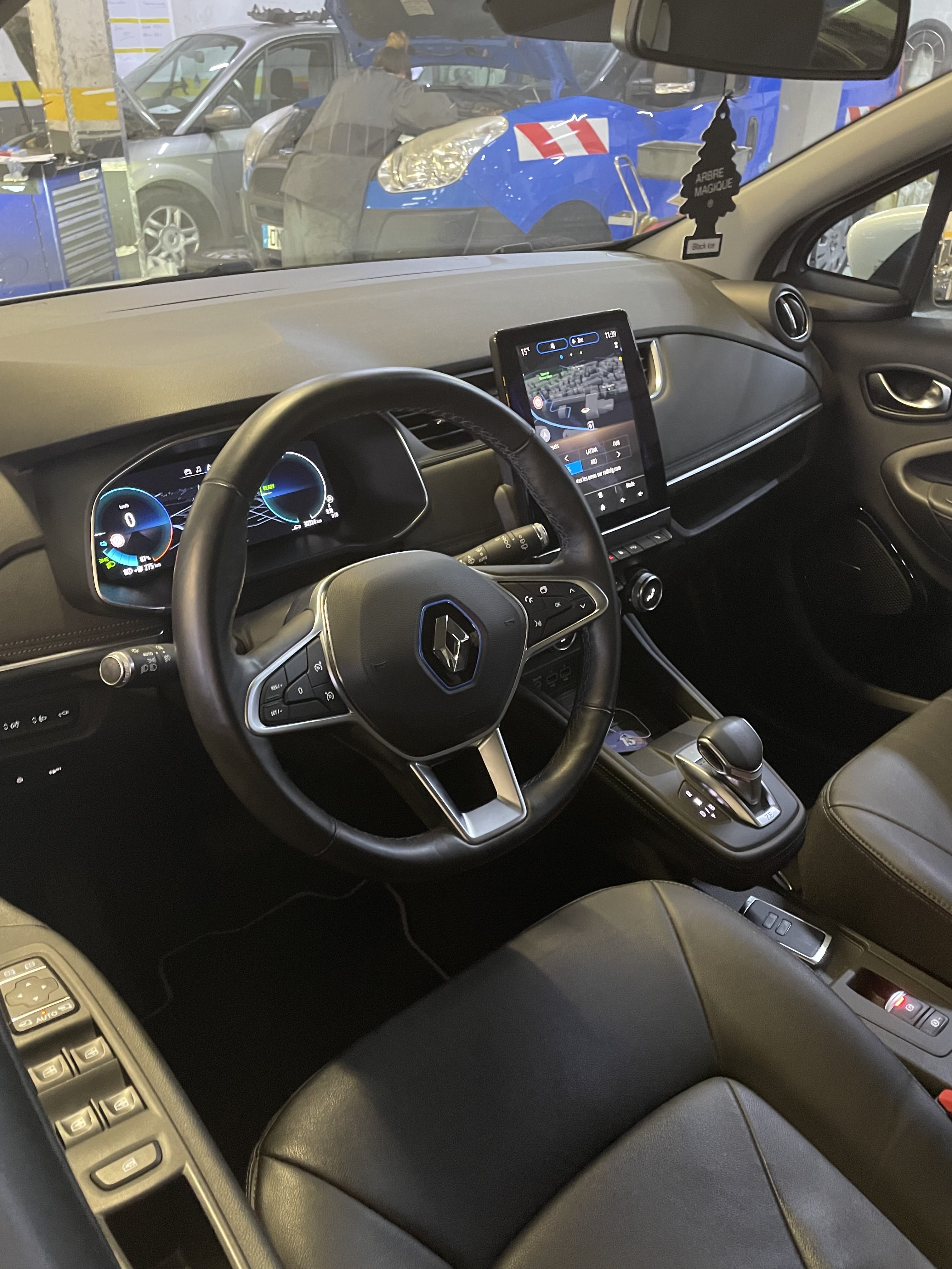 Renault ZOE avec GPS