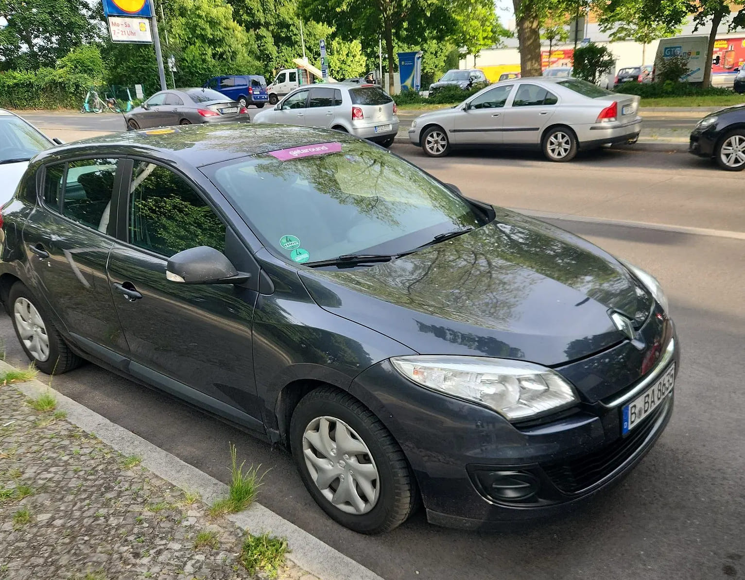 Renault Mégane - grau, 2012, Super 95
