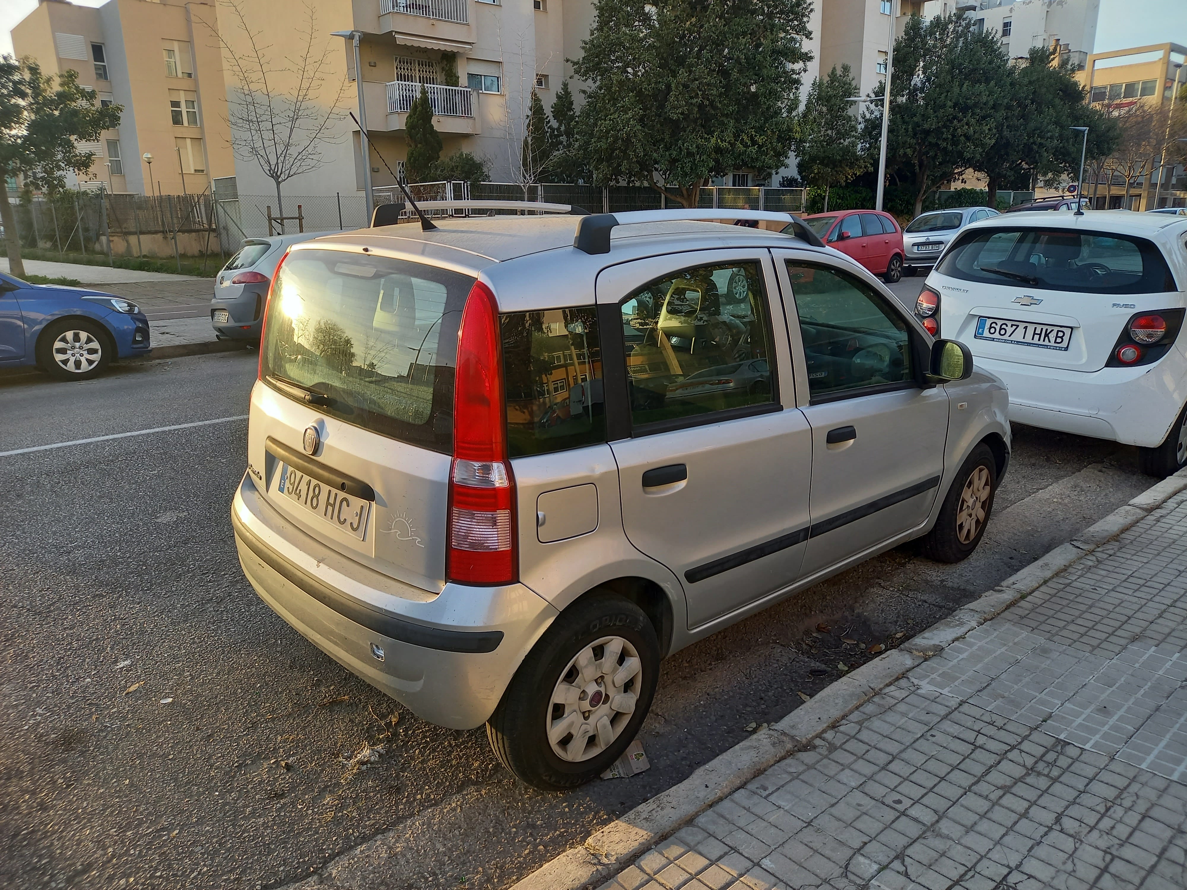 Fiat Panda med Babysete
