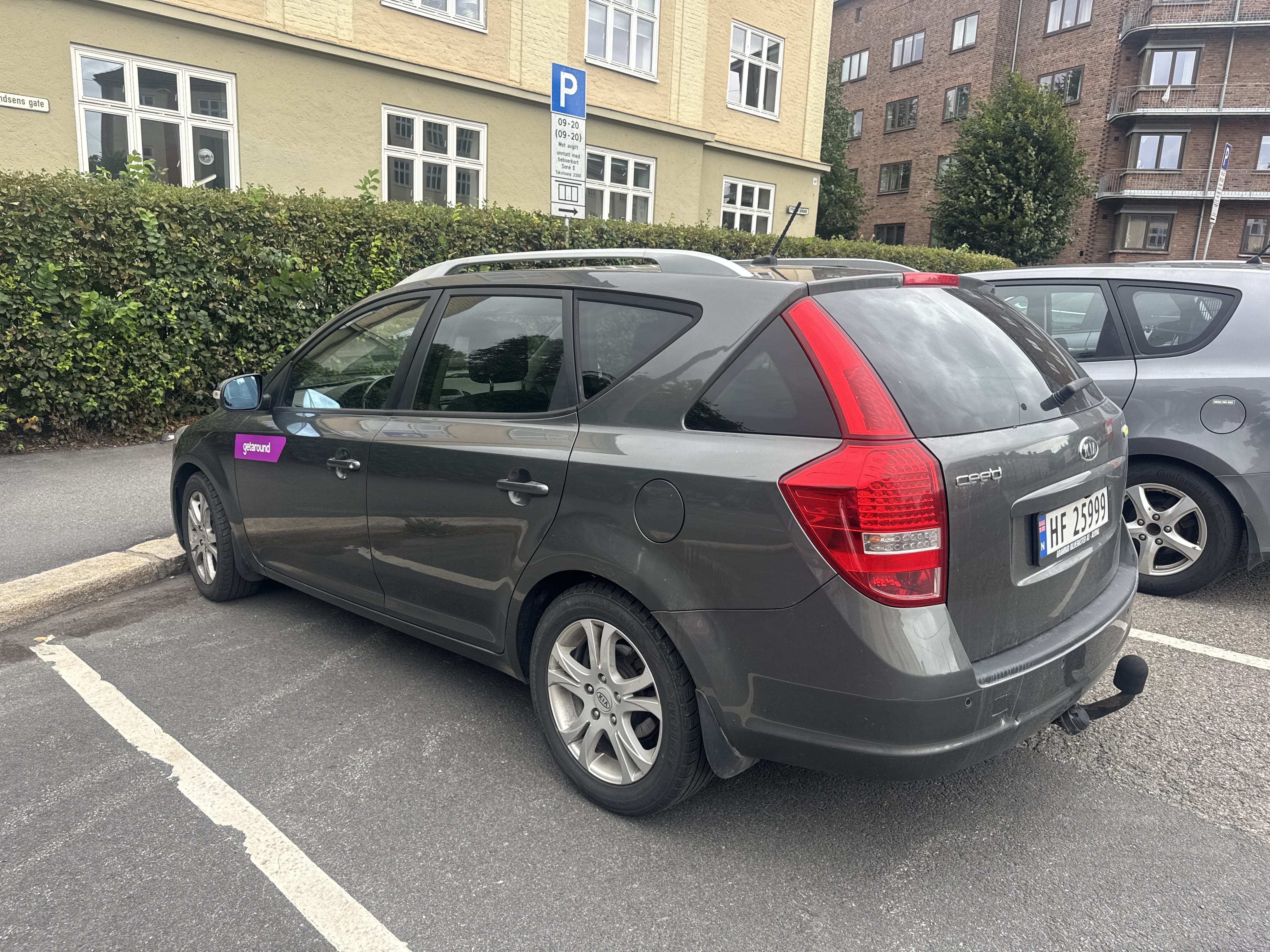 Kia Cee'd med Tilhengerfeste