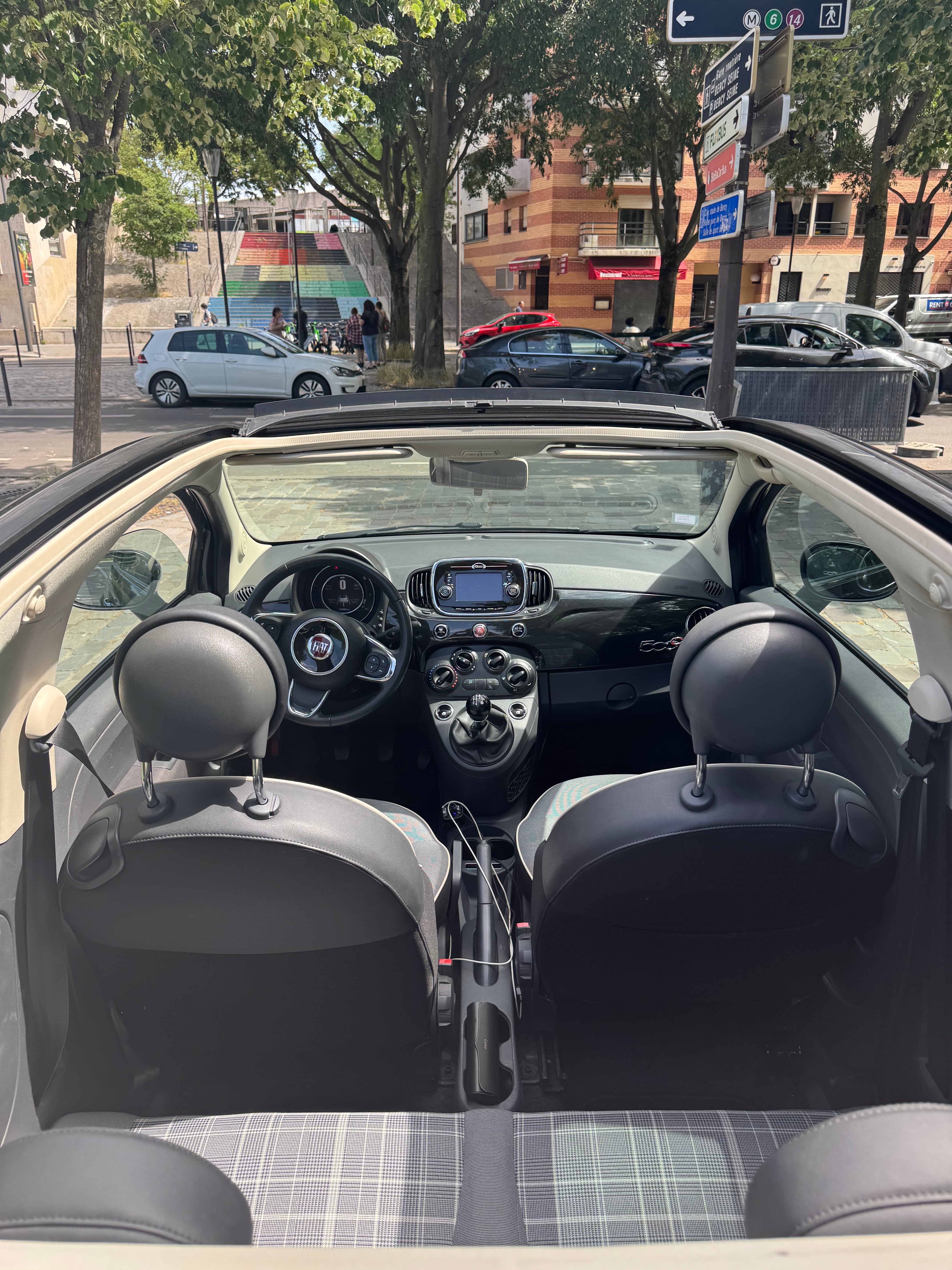 Fiat 500 C avec Audio Bluetooth