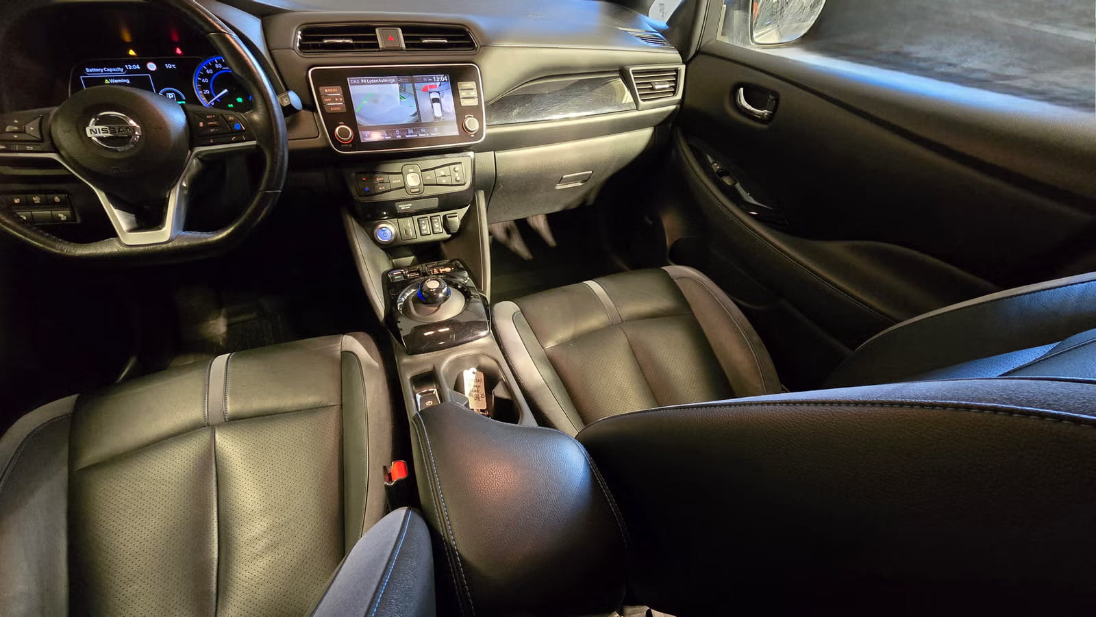 Nissan Leaf med GPS
