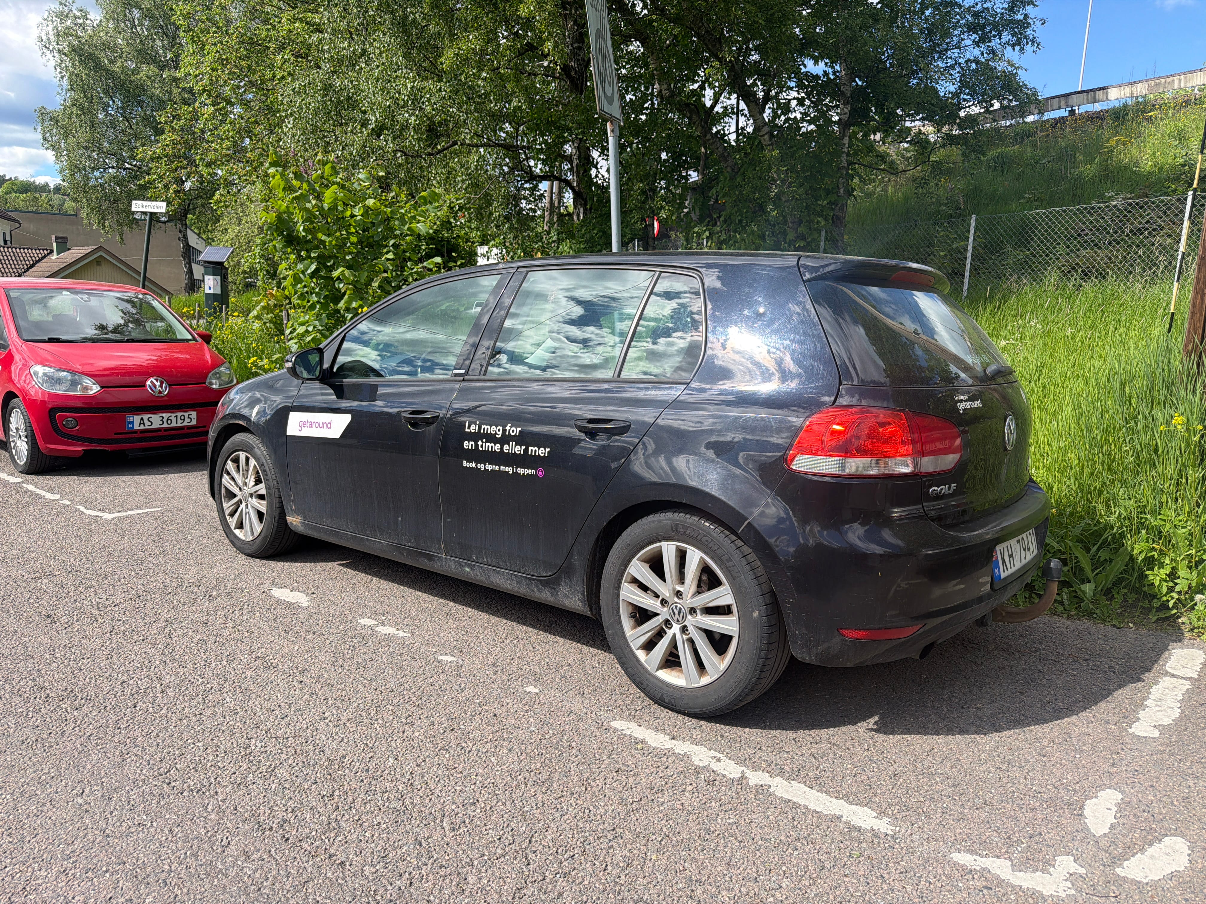 Volkswagen Golf mit Anhängerkupplung