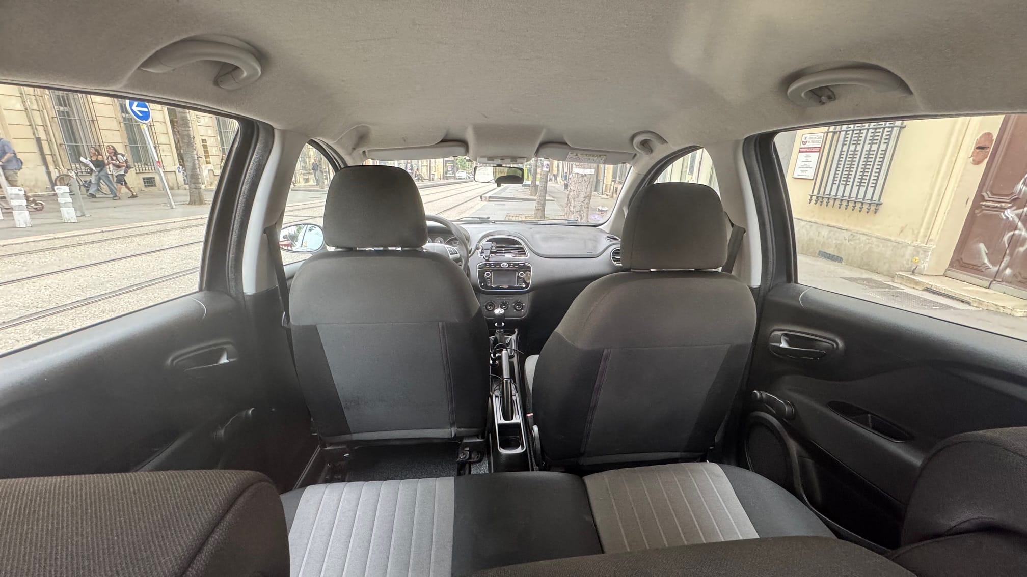 Fiat Punto avec Siège bébé