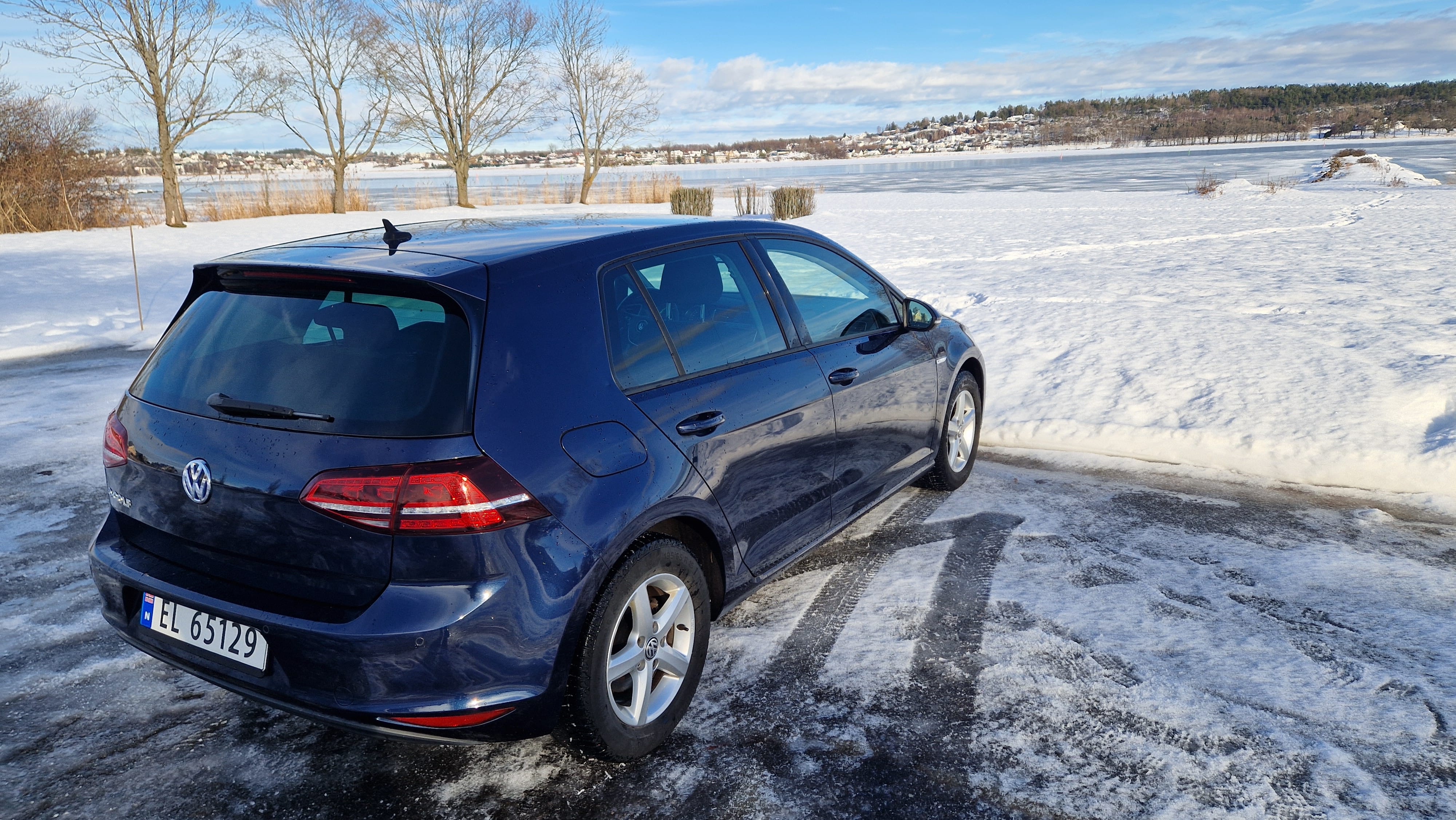 Volkswagen e-Golf med GPS