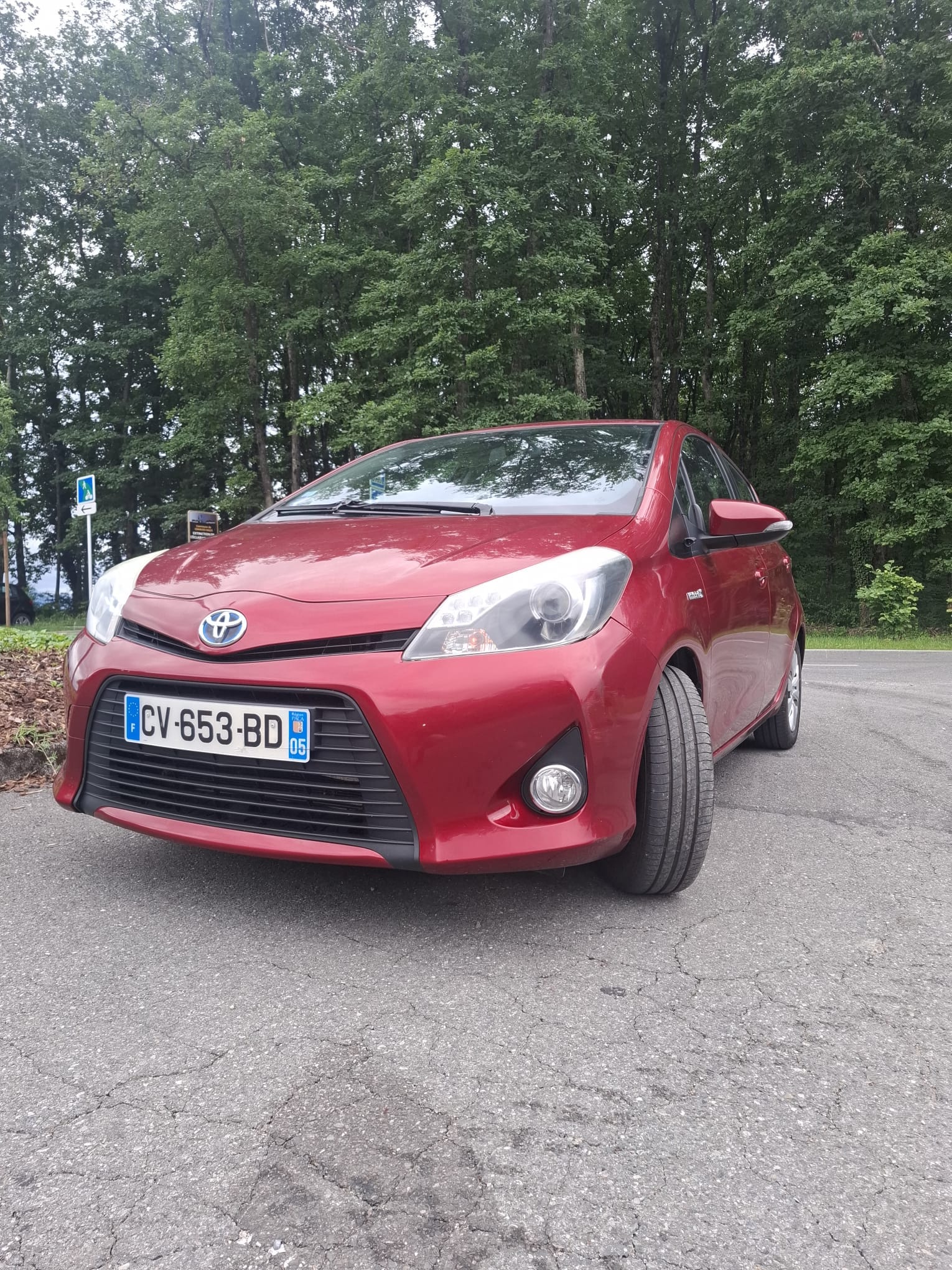 Toyota Yaris avec GPS
