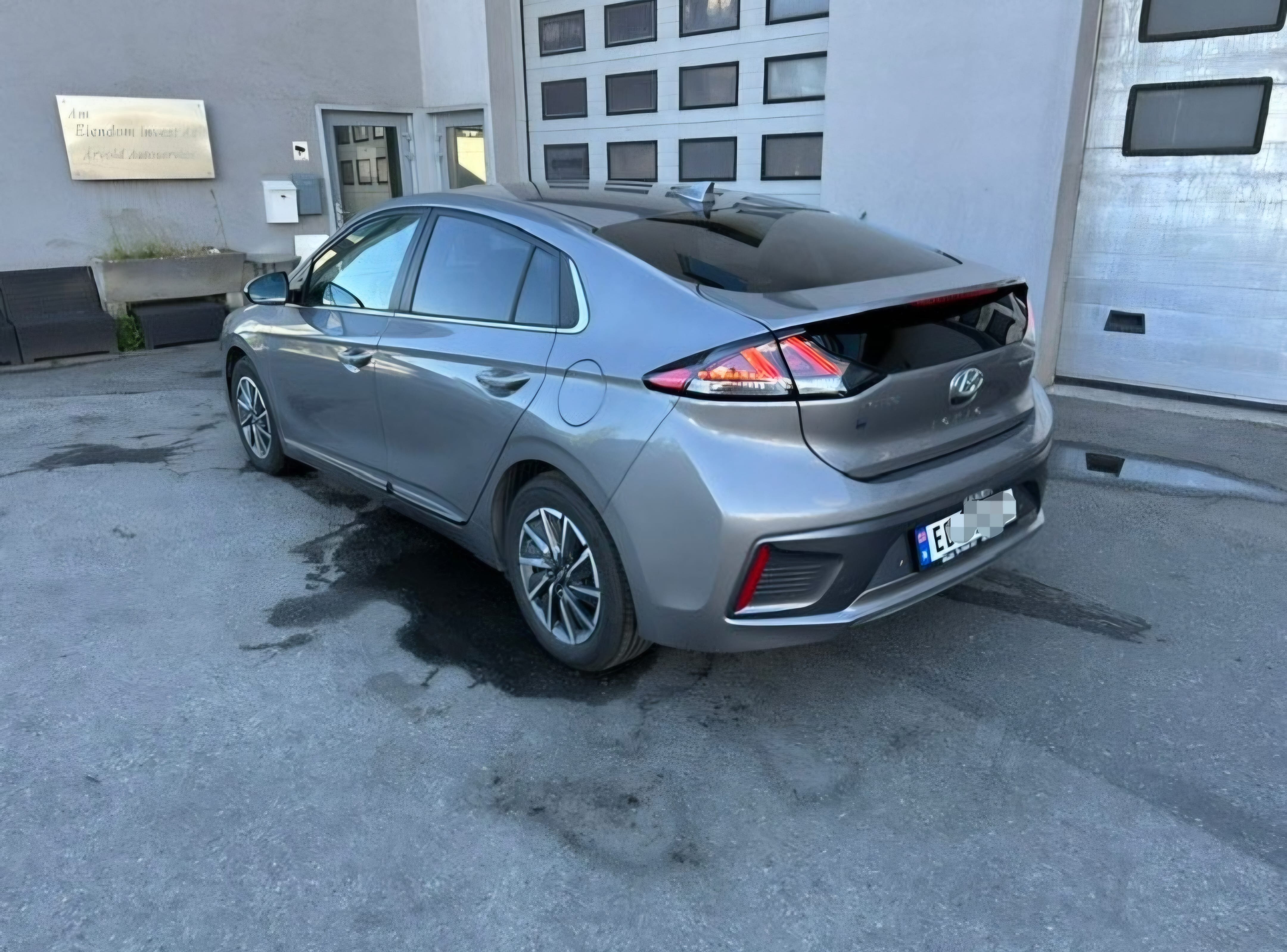 Hyundai Ioniq med Ryggekamera