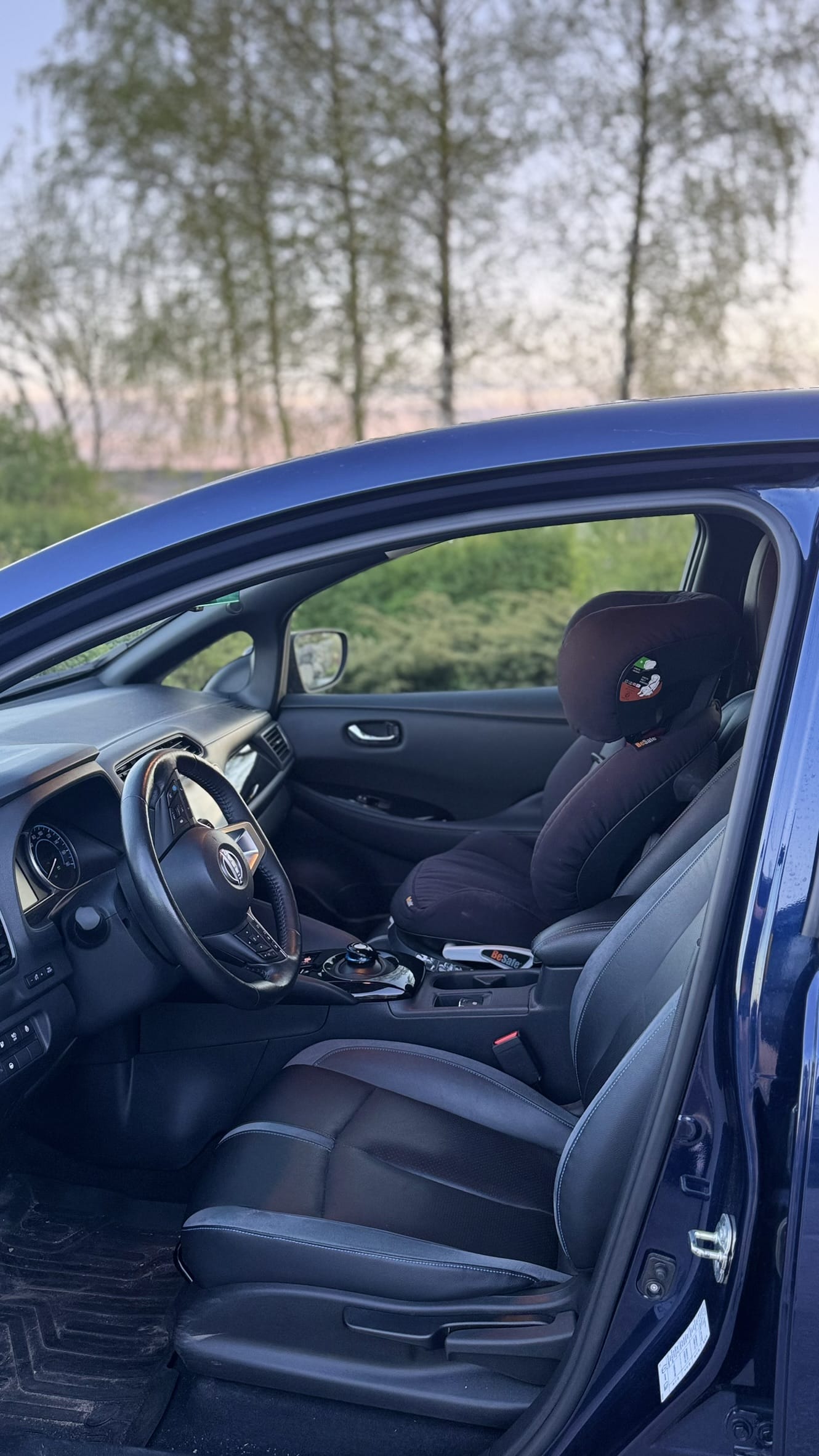 Nissan Leaf med Bluetooth audio