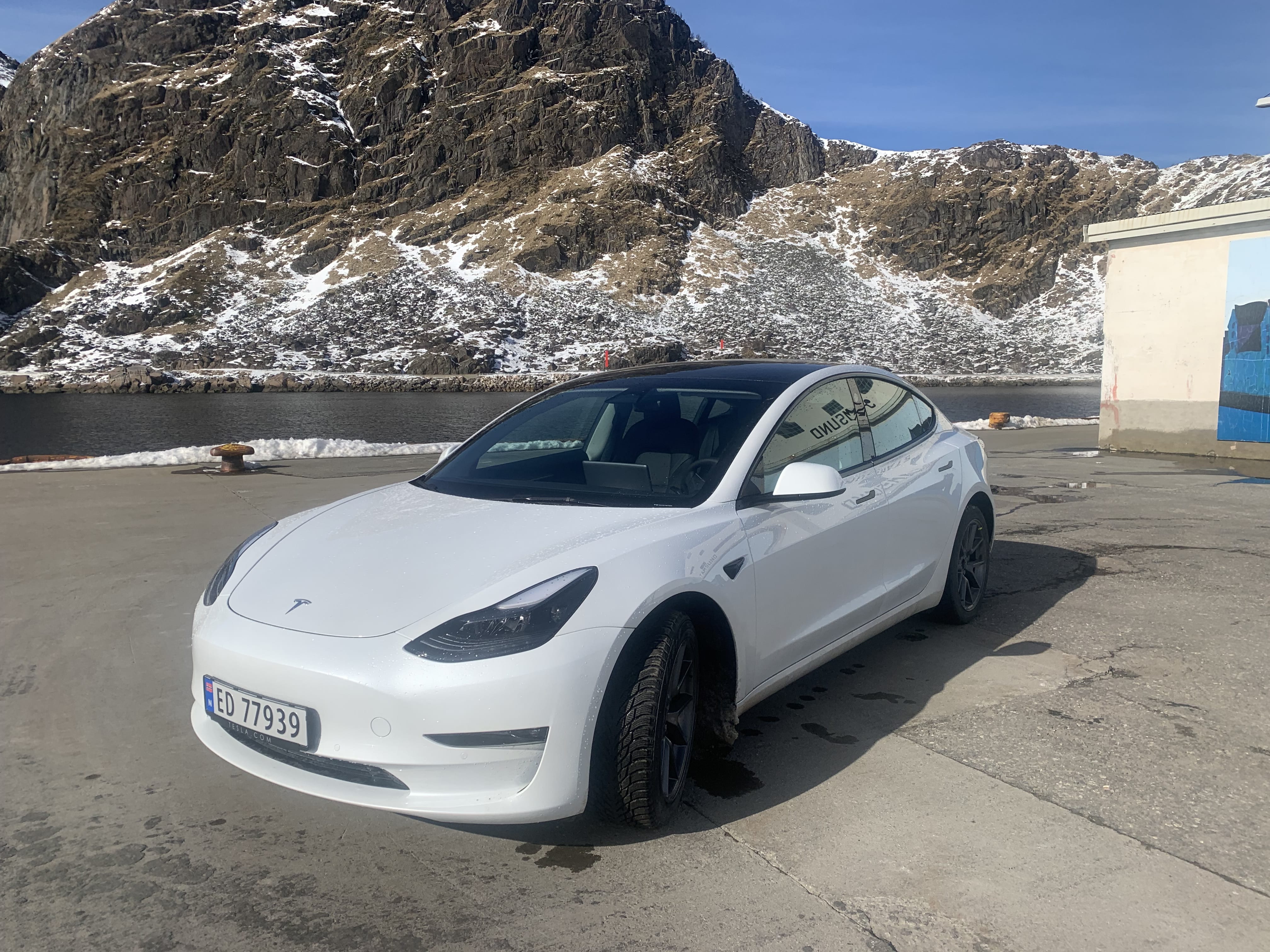 Tesla Model 3, 2022, Elektrisk, automatisk