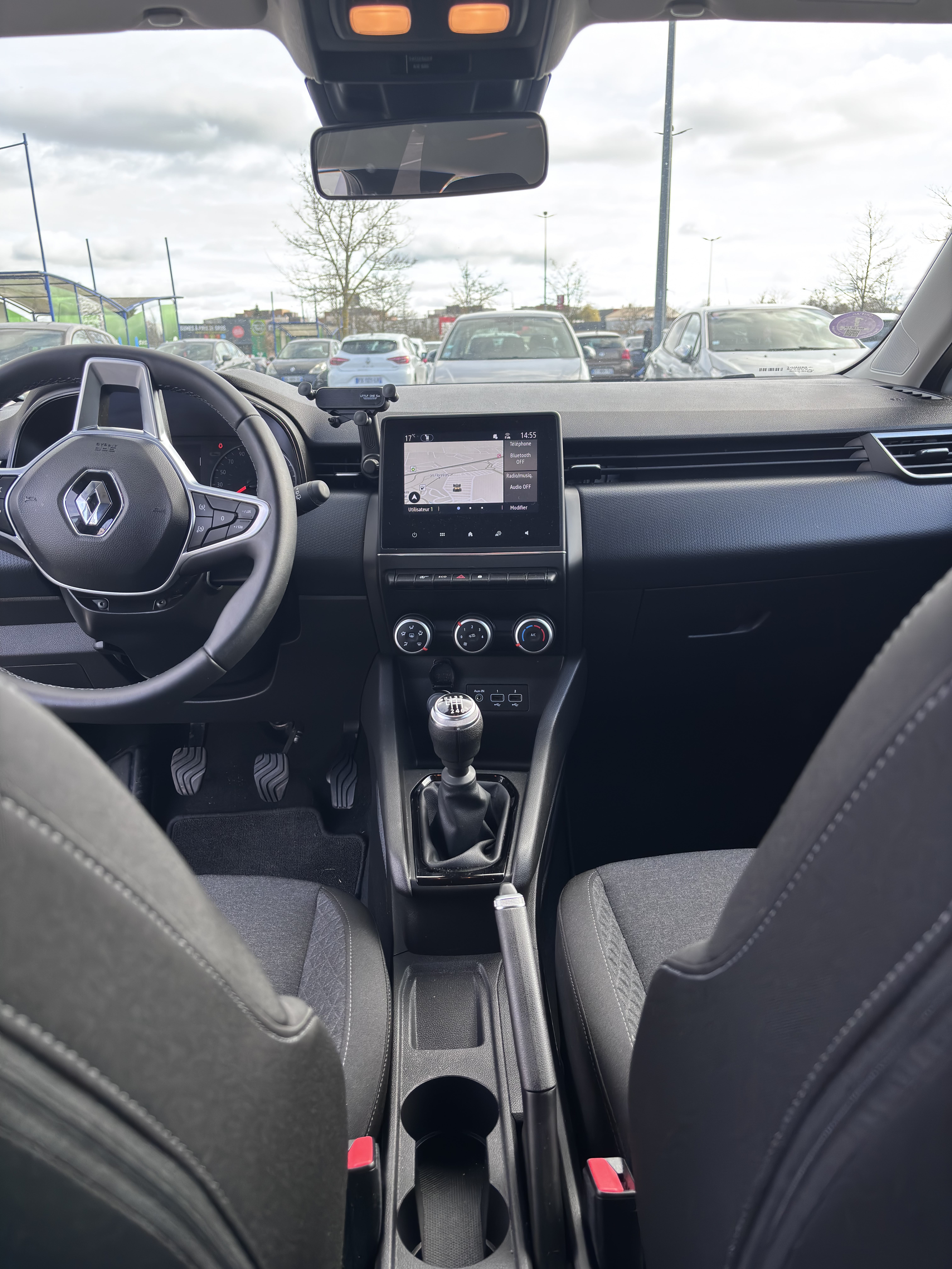 Renault Clio avec GPS