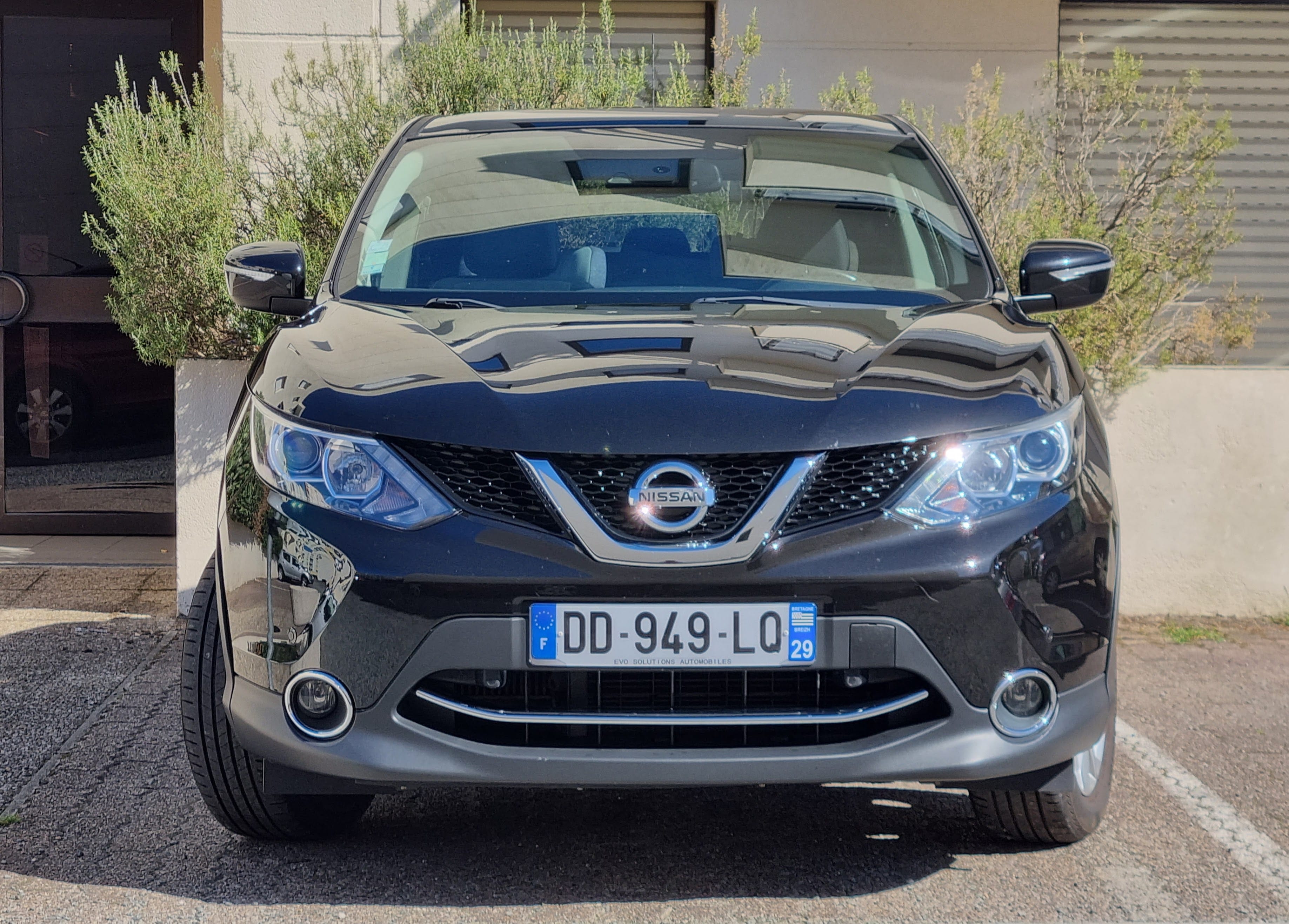 Nissan Qashqai avec Siège bébé