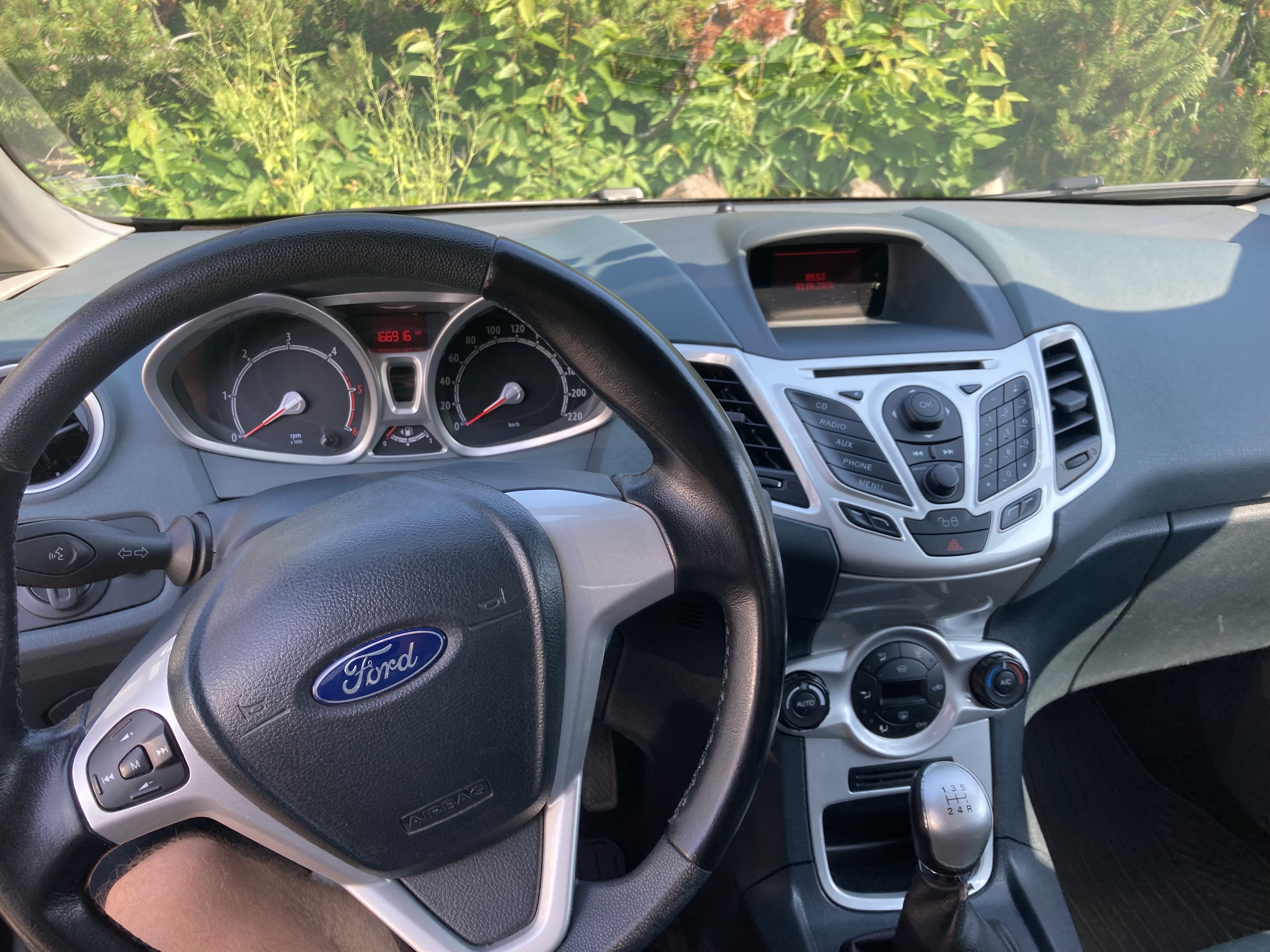 Ford Fiesta med Vinterdekk