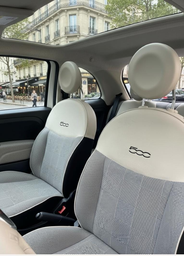 Fiat 500 avec Apple CarPlay