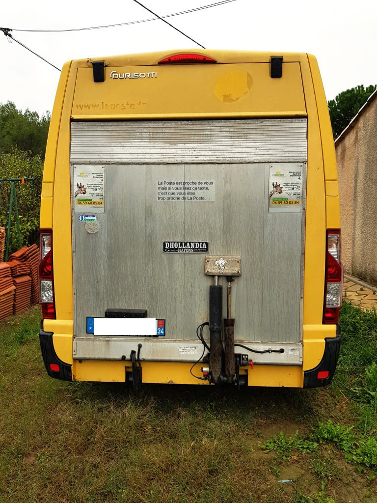 Renault Master avec HAYON avec GPS