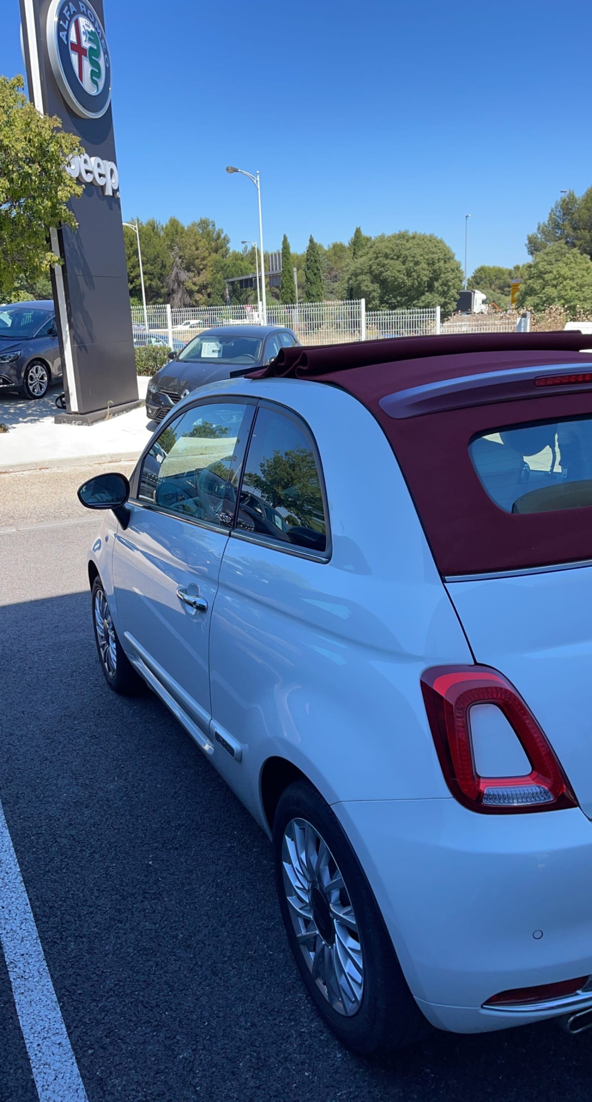 Fiat 500 C Cabriolet Lounge 1.2 8v 69ch avec Apple CarPlay
