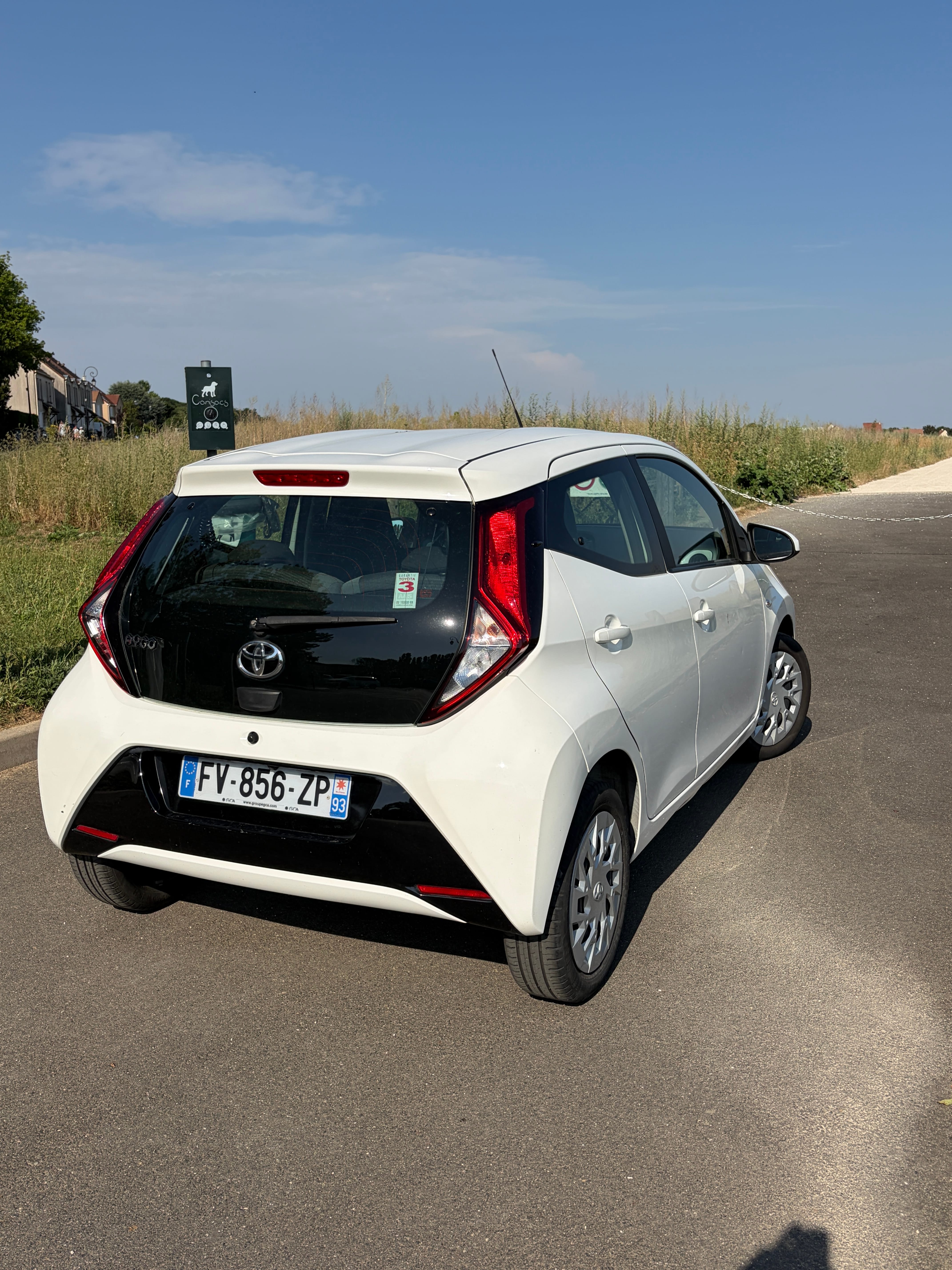 Toyota Aygo II avec Apple CarPlay