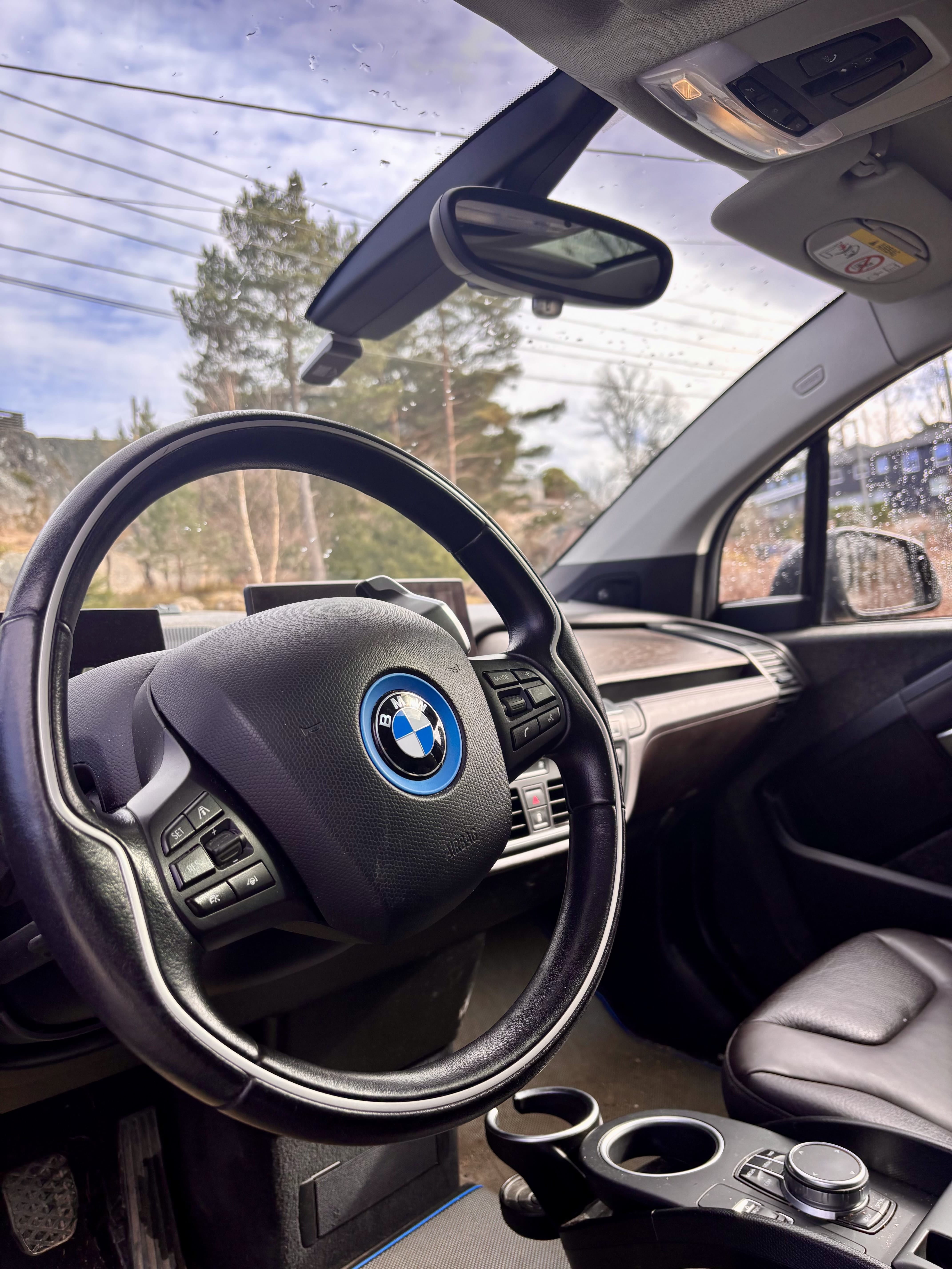 BMW i3 med Ryggekamera