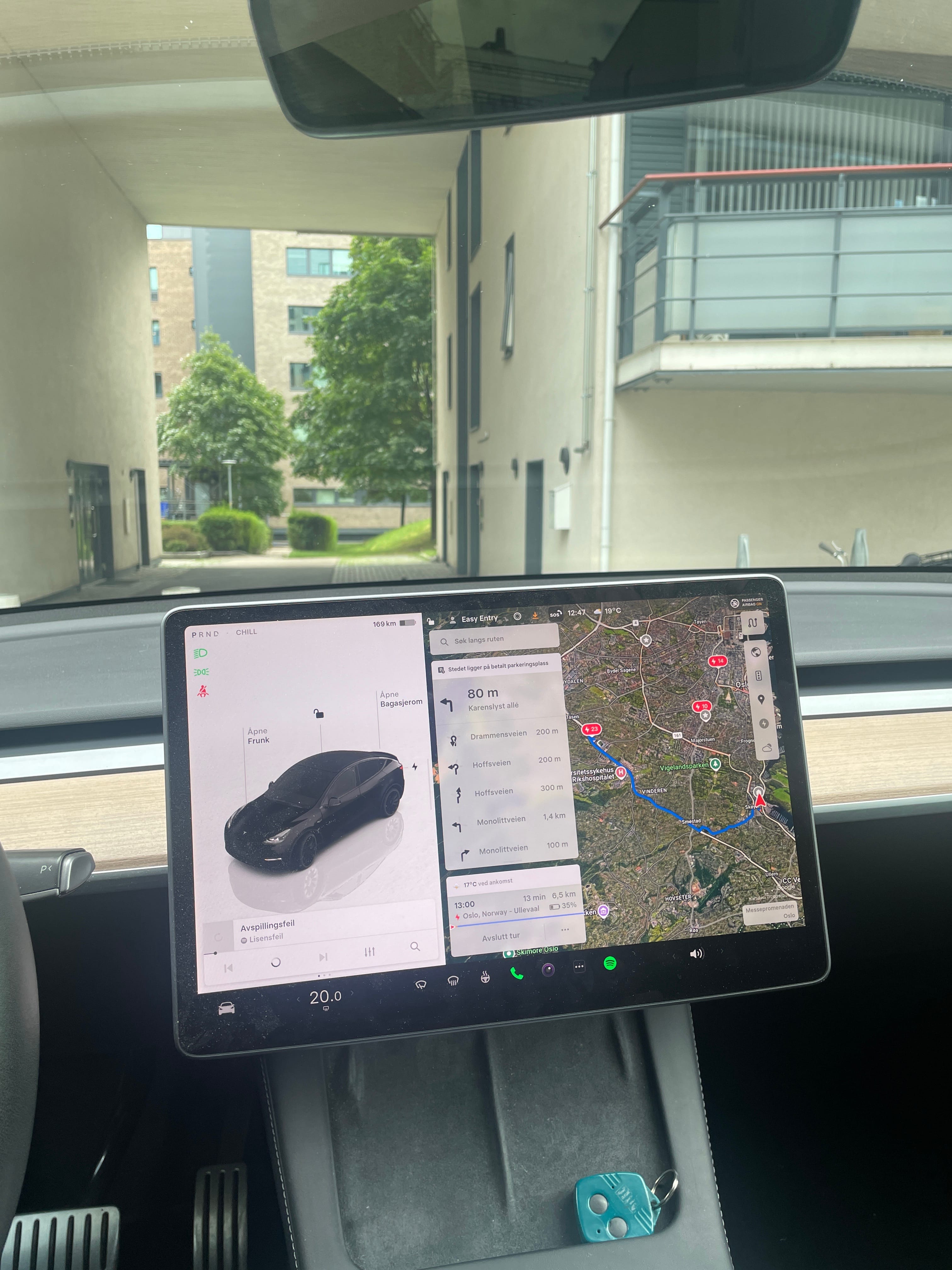 Tesla Model Y Performance with GPS