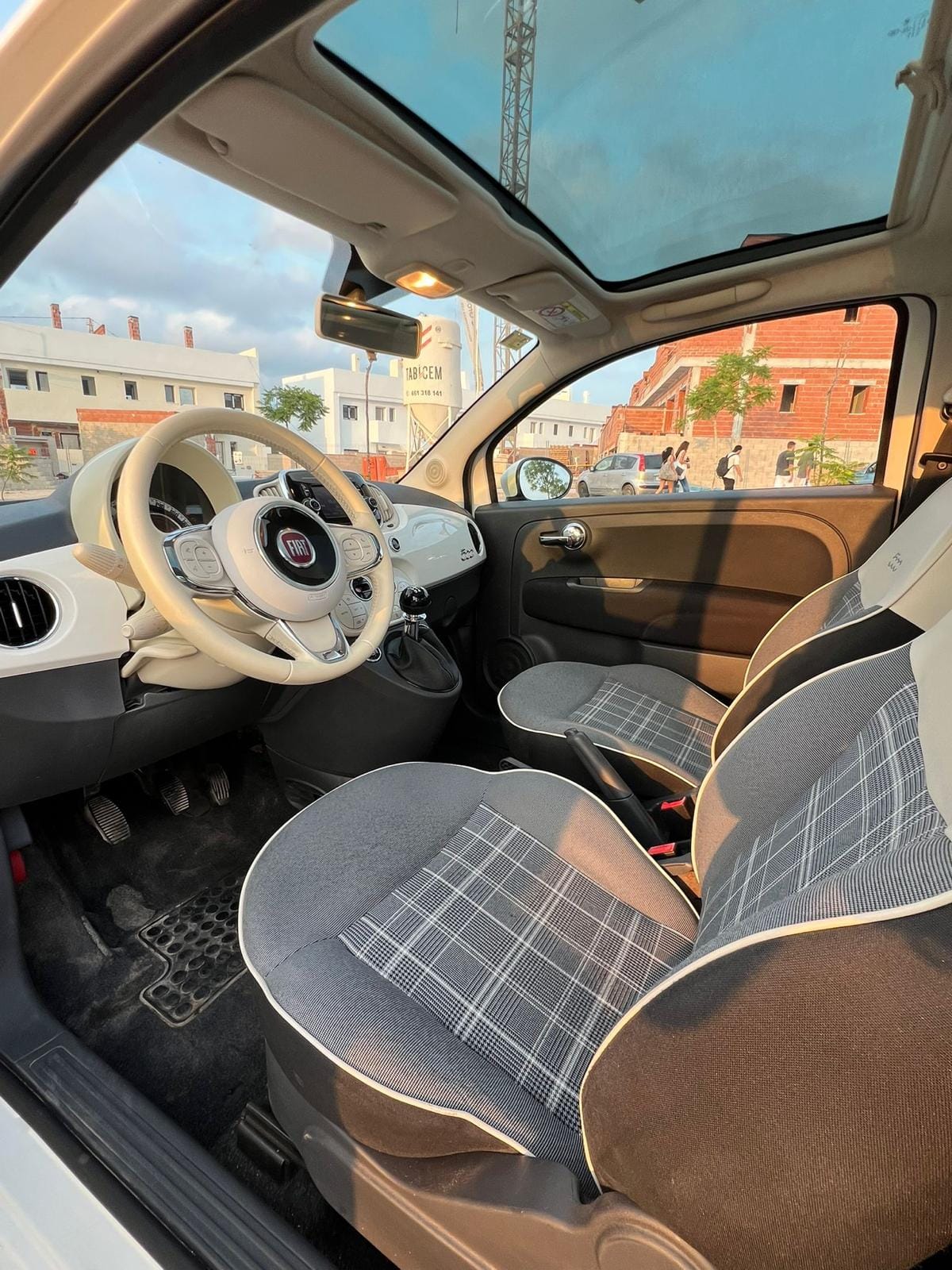Fiat 500 mit Apple CarPlay