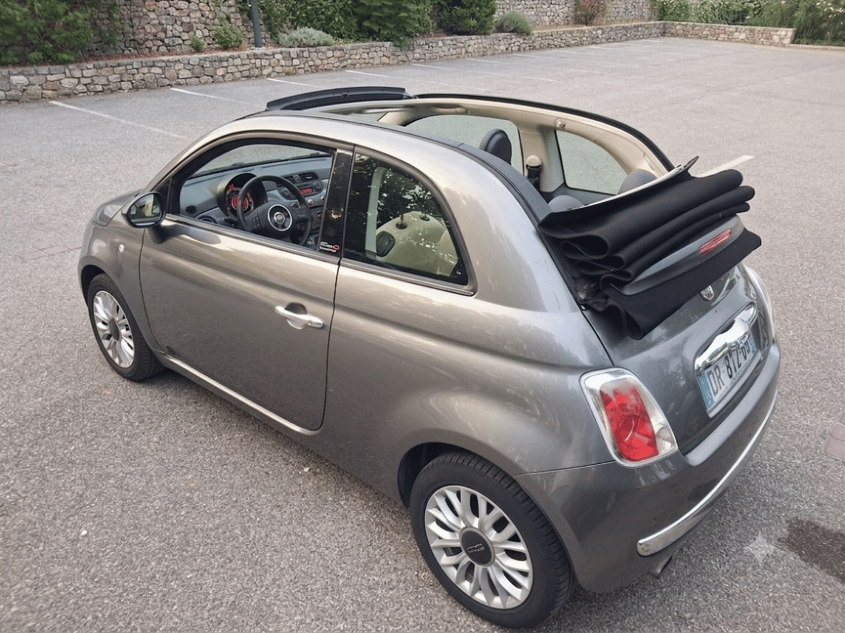 Fiat 500 C avec Port USB