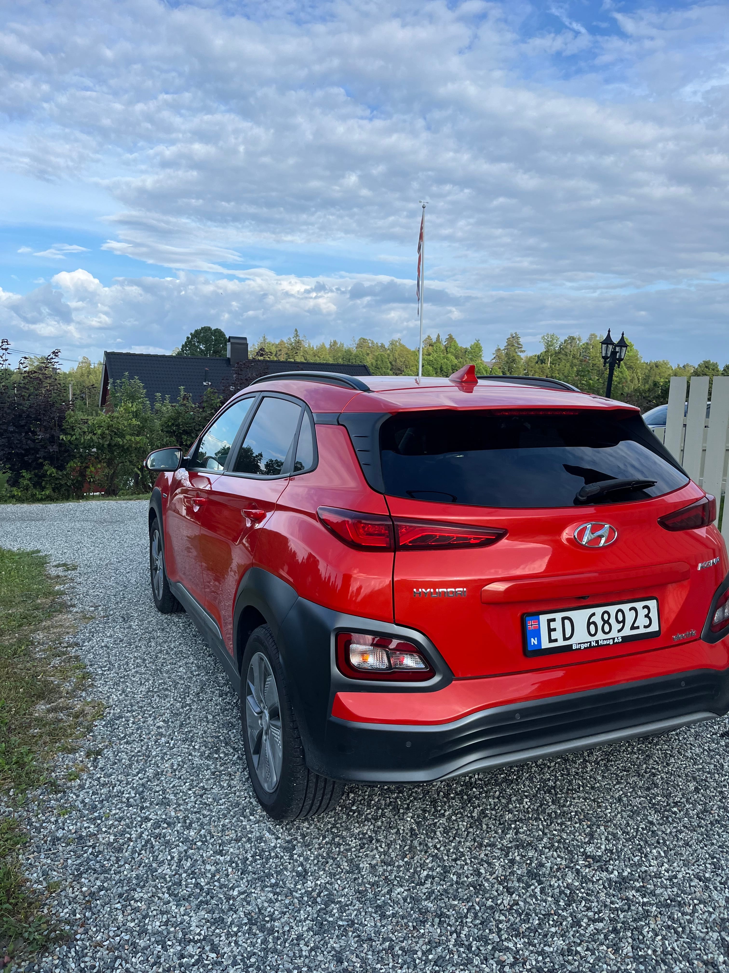 Hyundai Kona Electric med Apple CarPlay