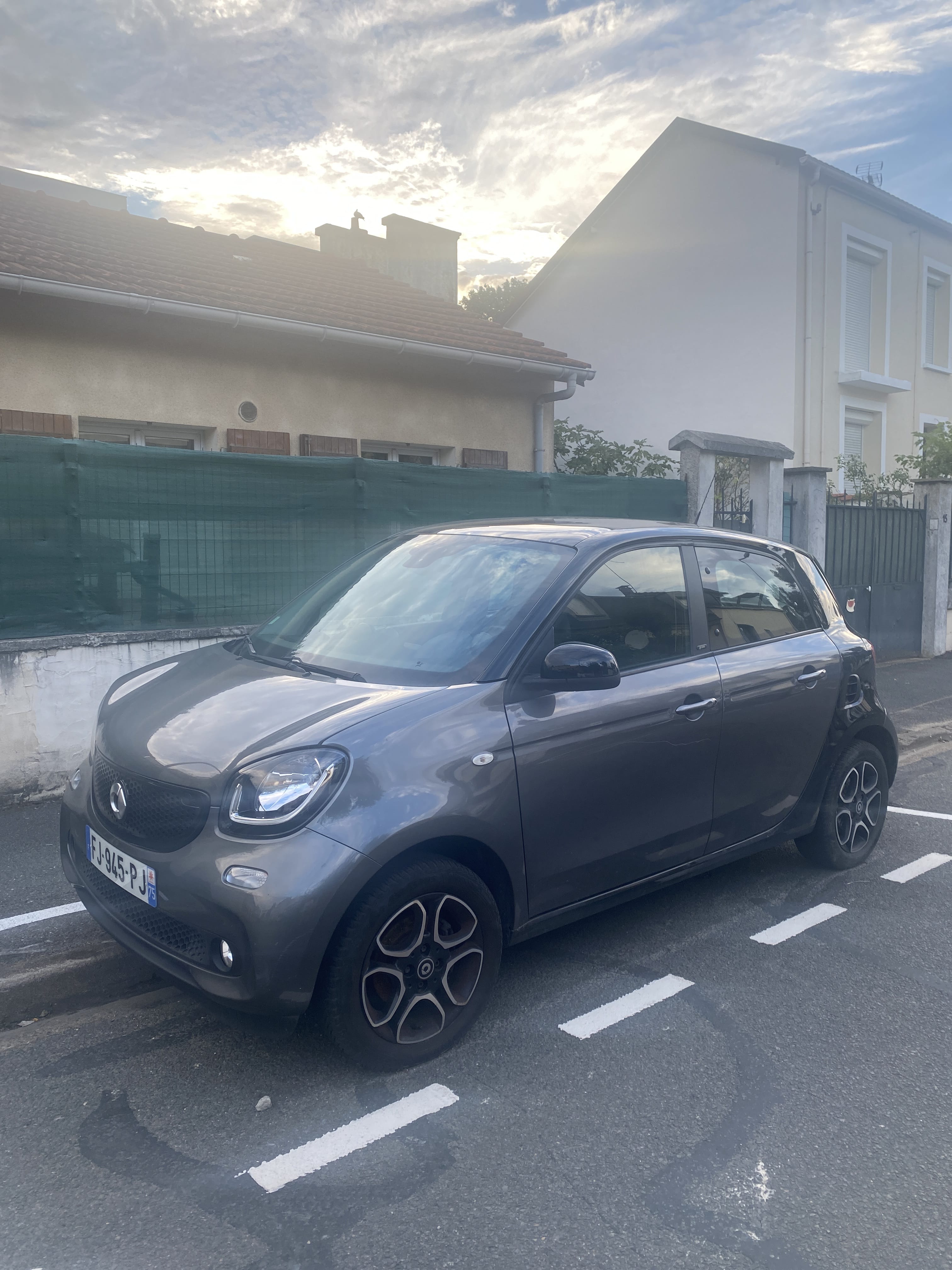 Smart Forfour 90 ch, 2018, Essence 95, automatique