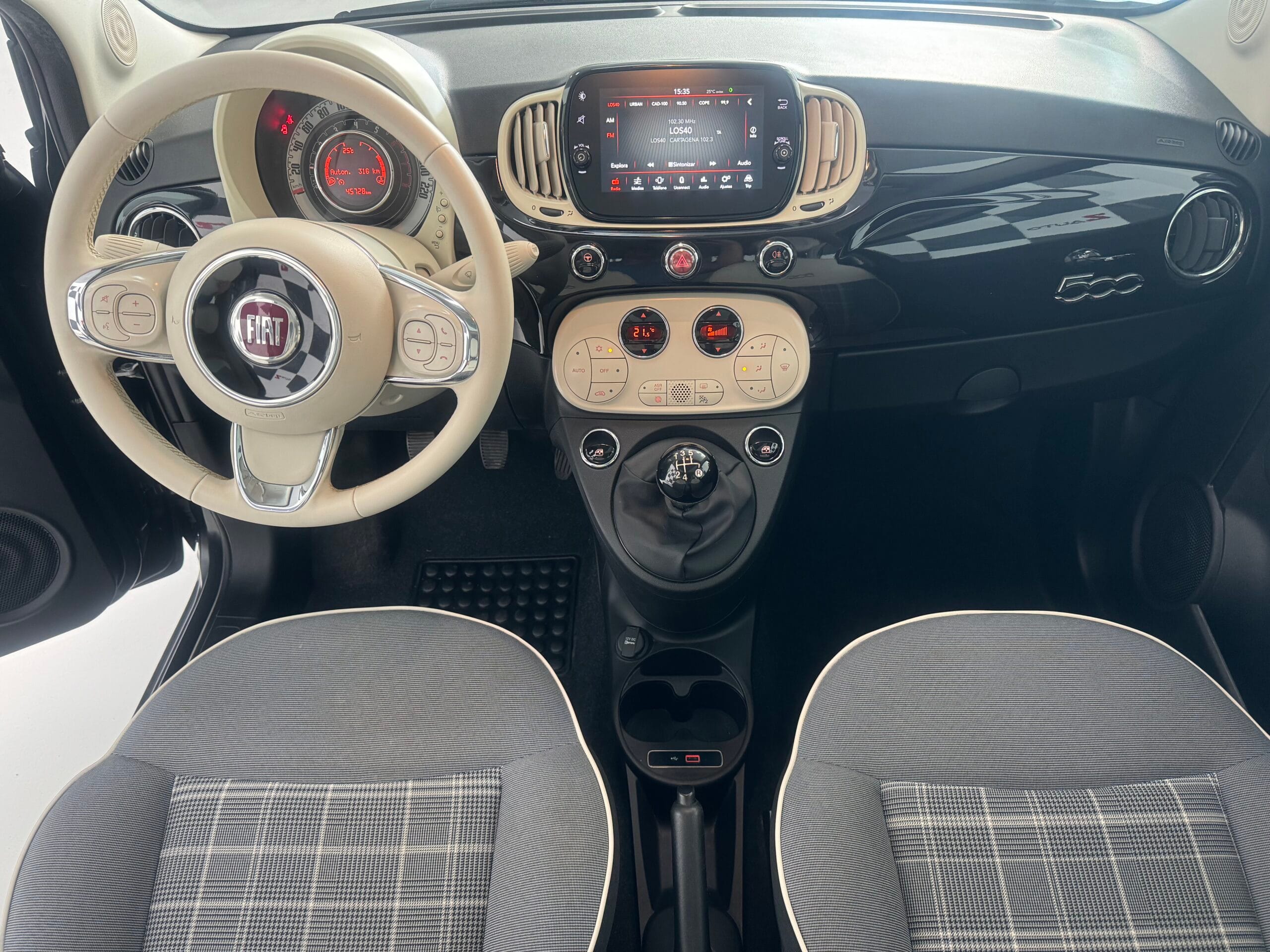 Fiat 500 mit Tempomat
