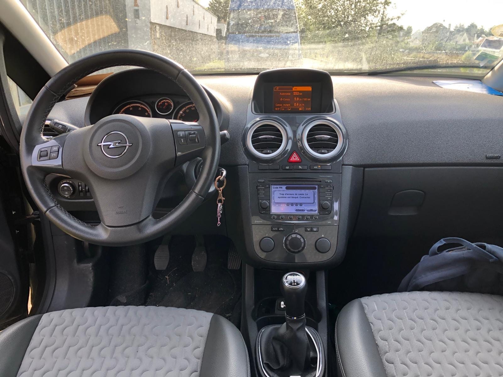 Opel Corsa avec GPS