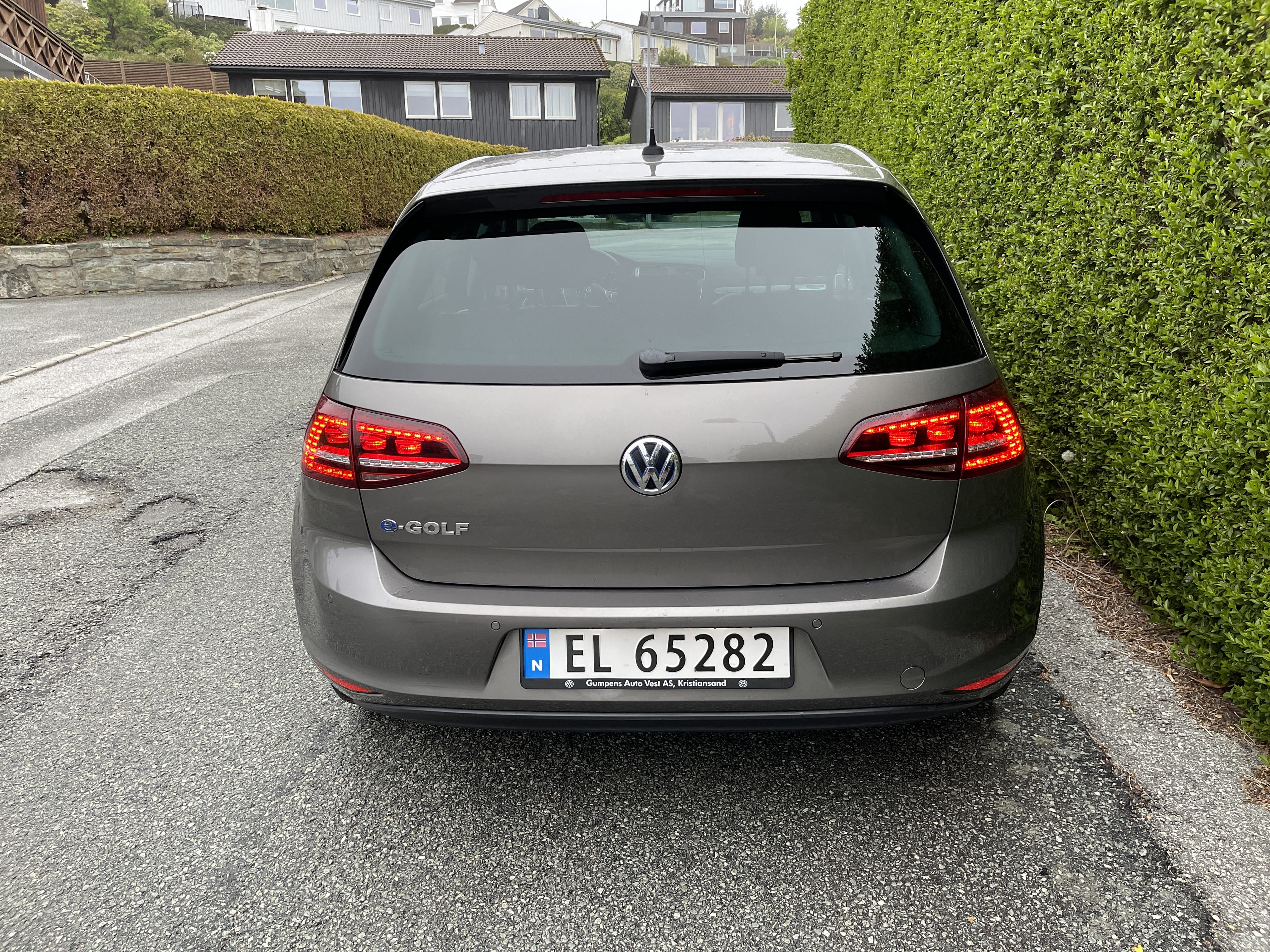 Volkswagen Golf E-Golf med GPS