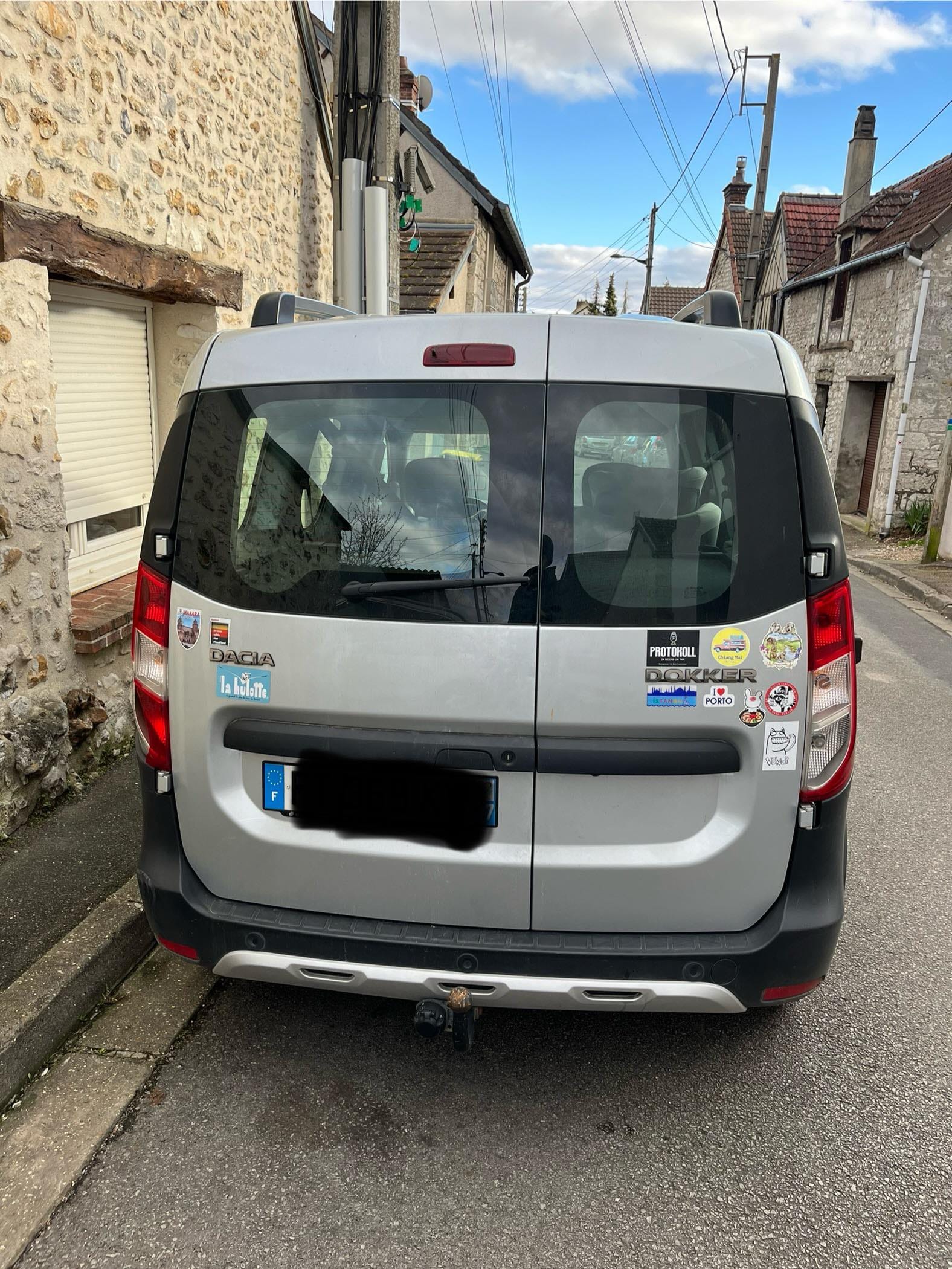 Dacia Dokker avec GPS