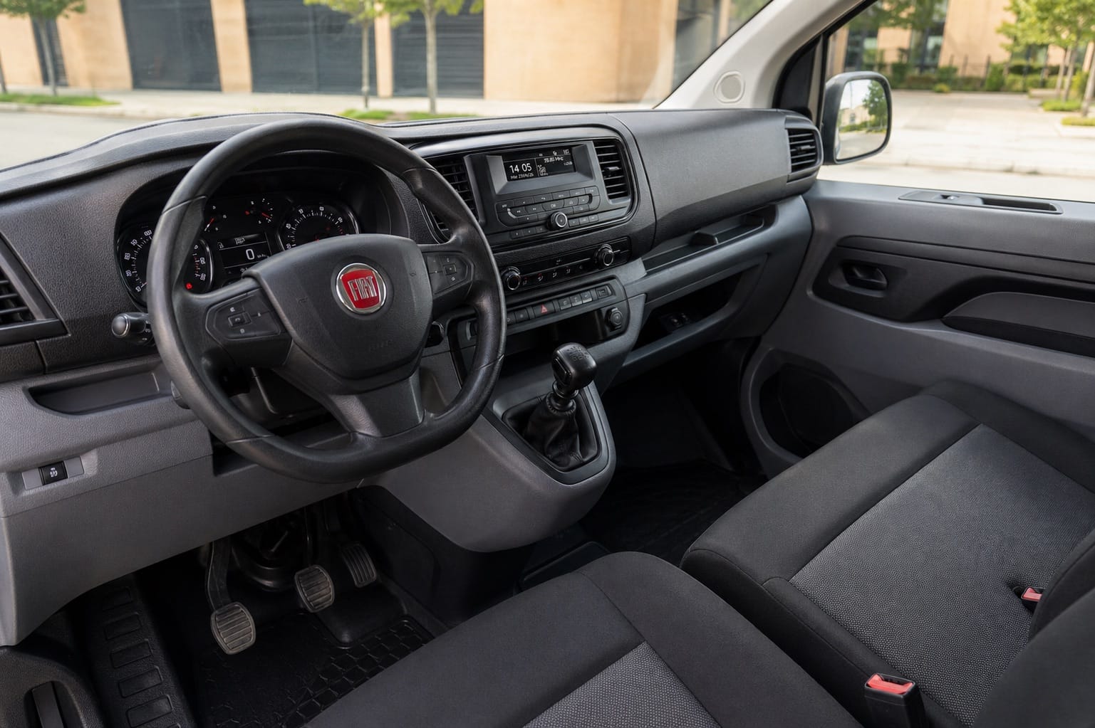 Fiat Scudo with USB charging ports