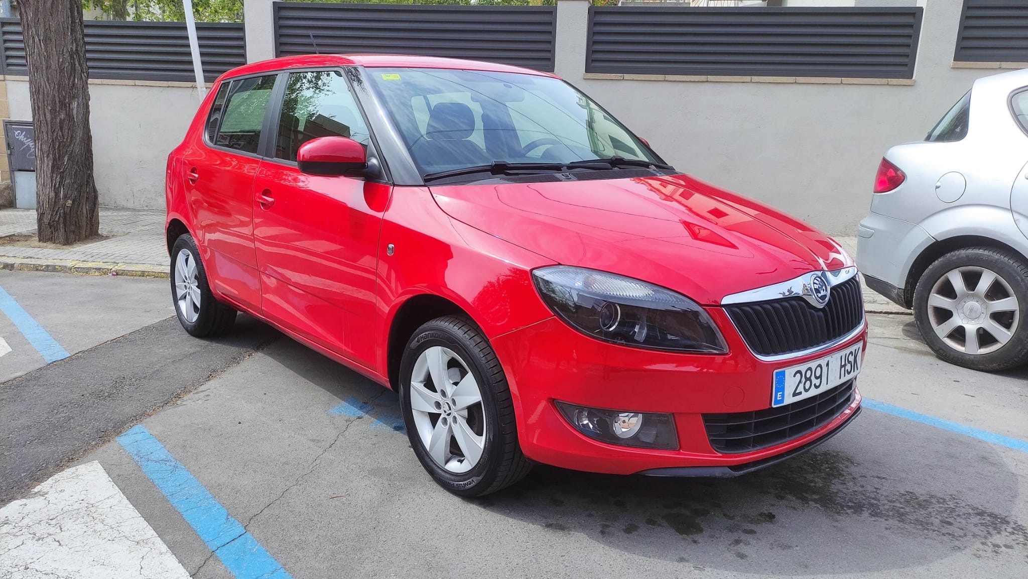 Skoda Fabia TSI Red, 2016, Gasolina 95