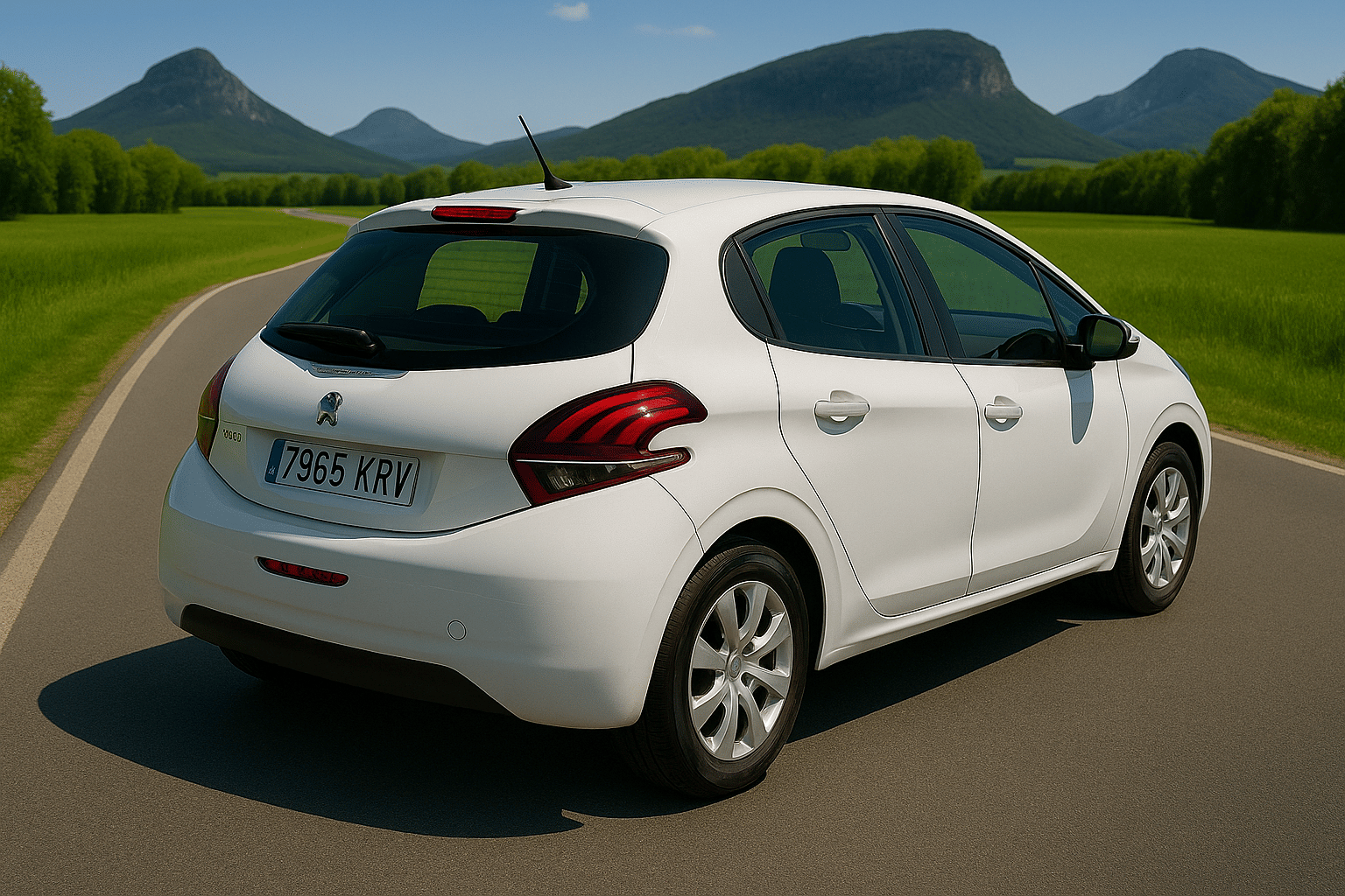 Peugeot 208 con Entrada de Audio/iPod