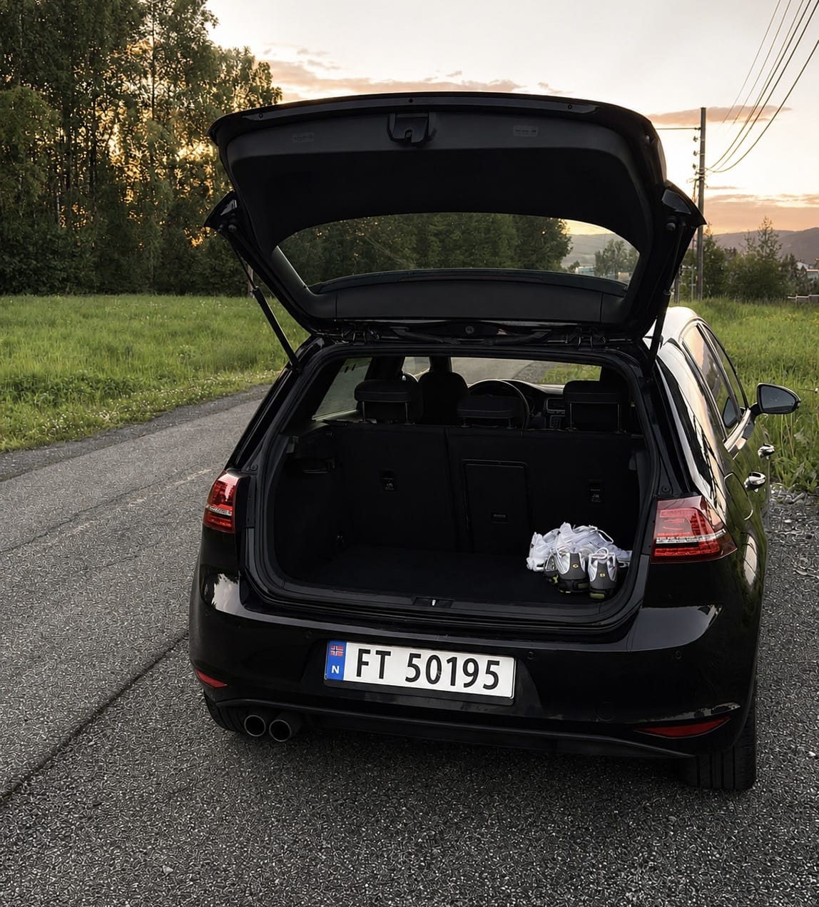 Volkswagen Golf GTE med Dashcam