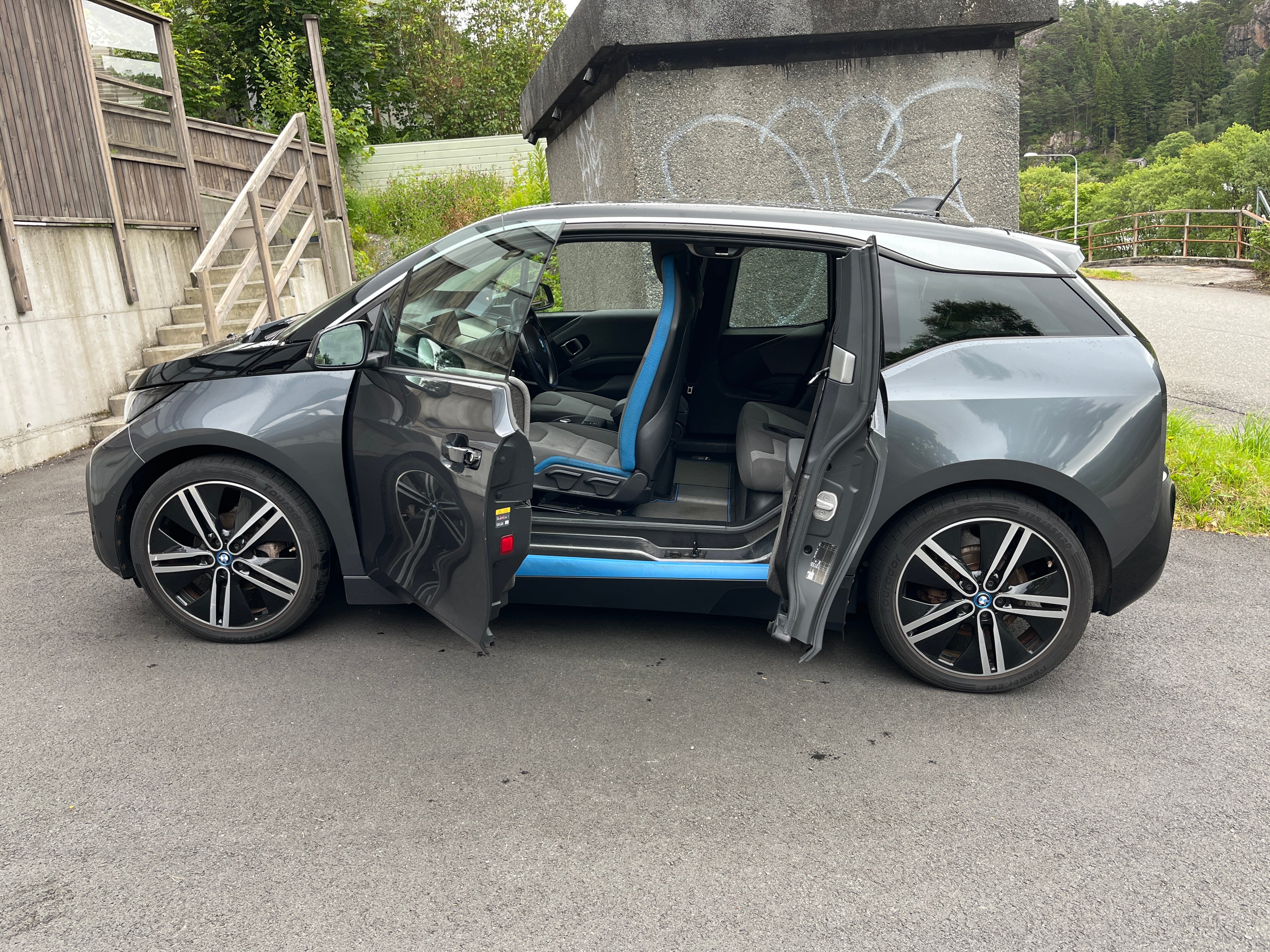 BMW i3 med USB ladeuttak