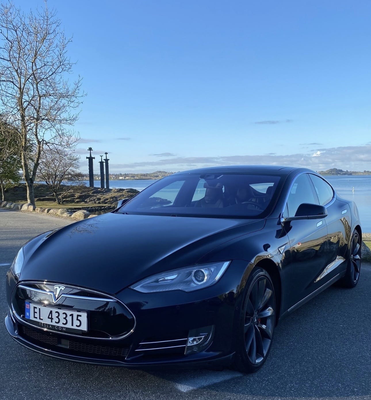 Tesla Model S P90D Gratis lading på alle Tesla superladere, 2015, Elektrisk, automatisk
