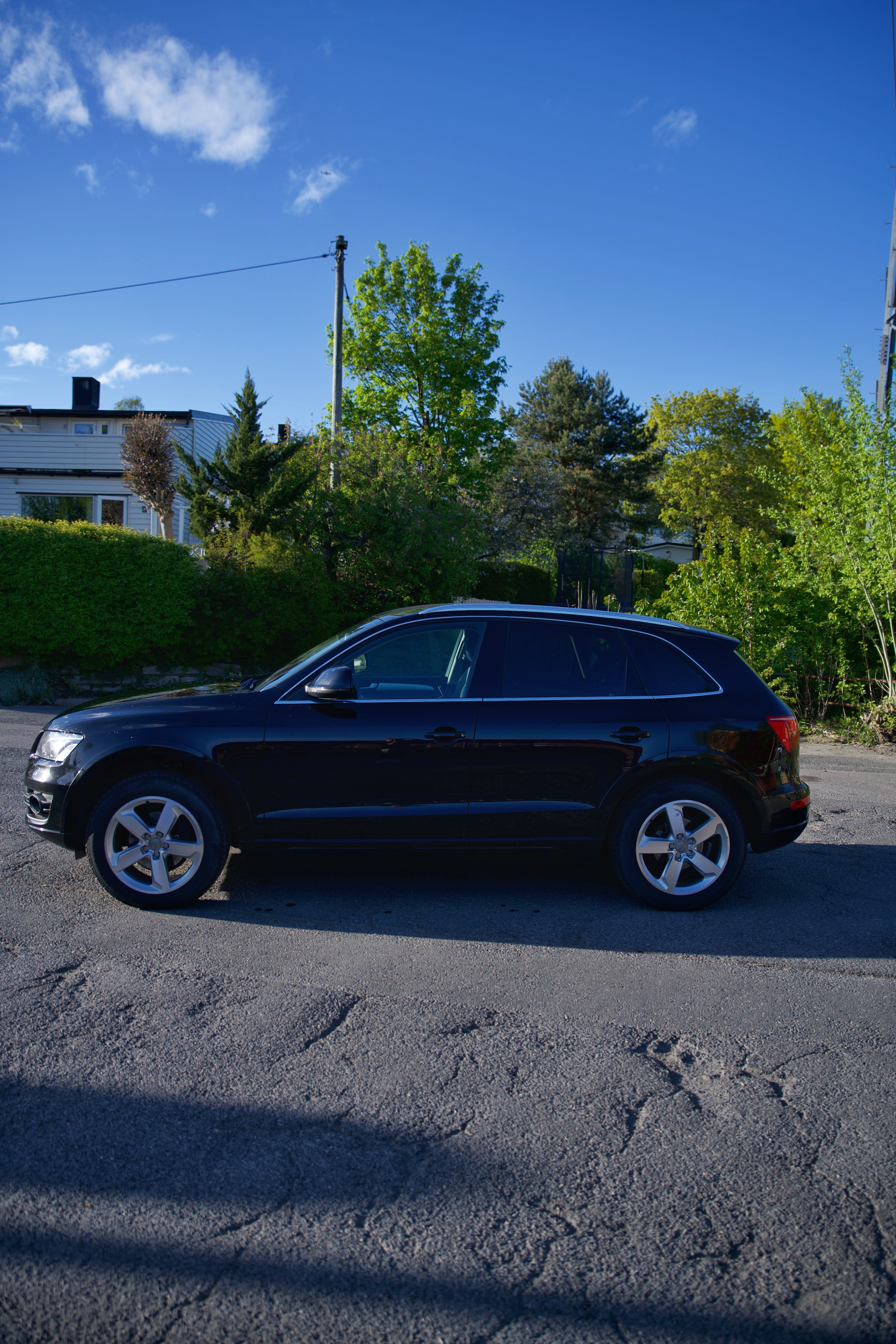 Audi Q5 with Baby seat