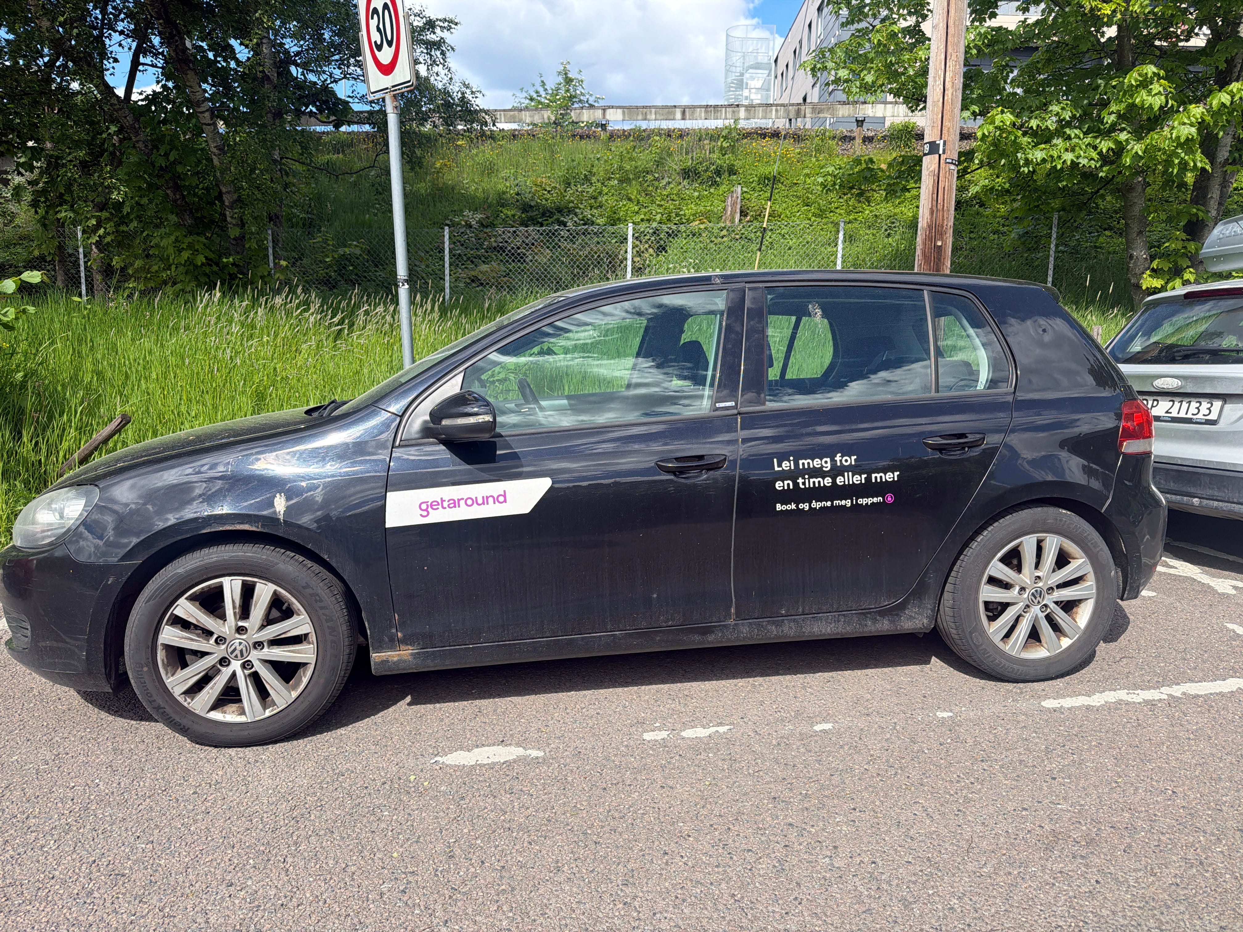 Volkswagen Golf mit Klimaanlage