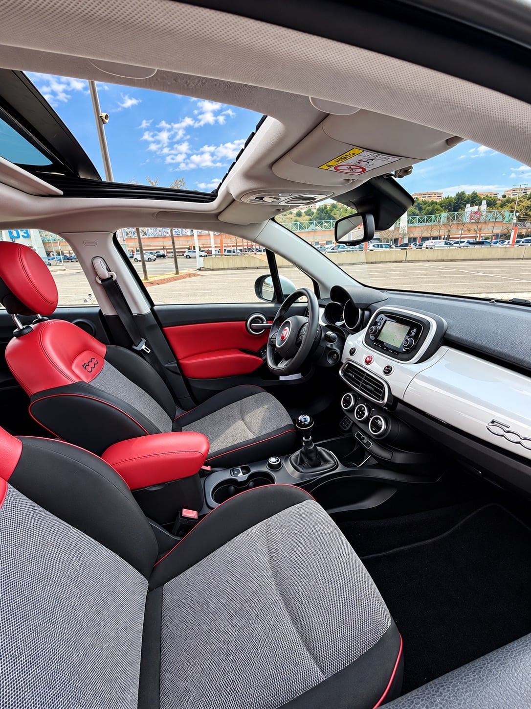 Fiat 500 X with Cruise control