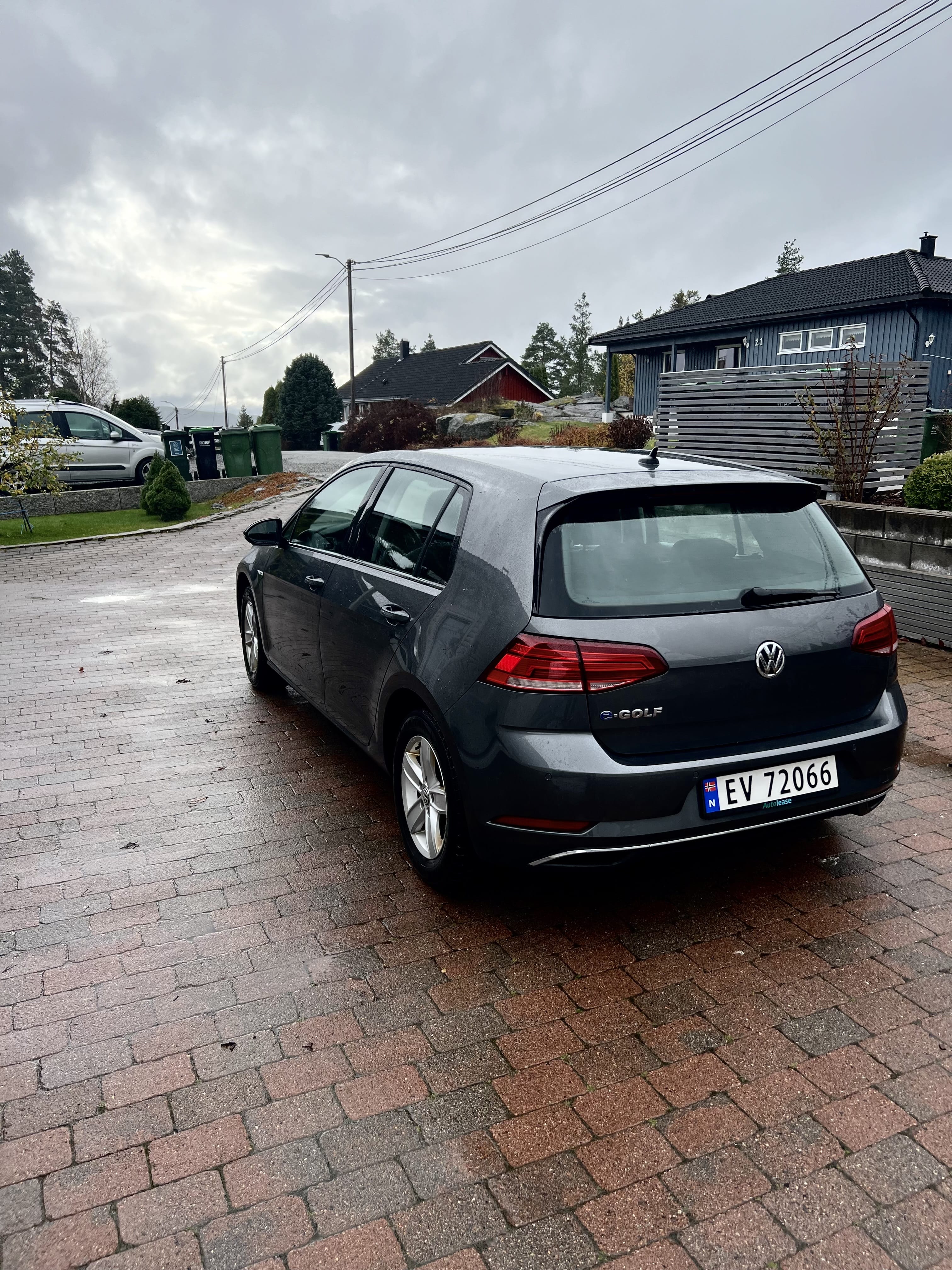 Volkswagen e-Golf med GPS