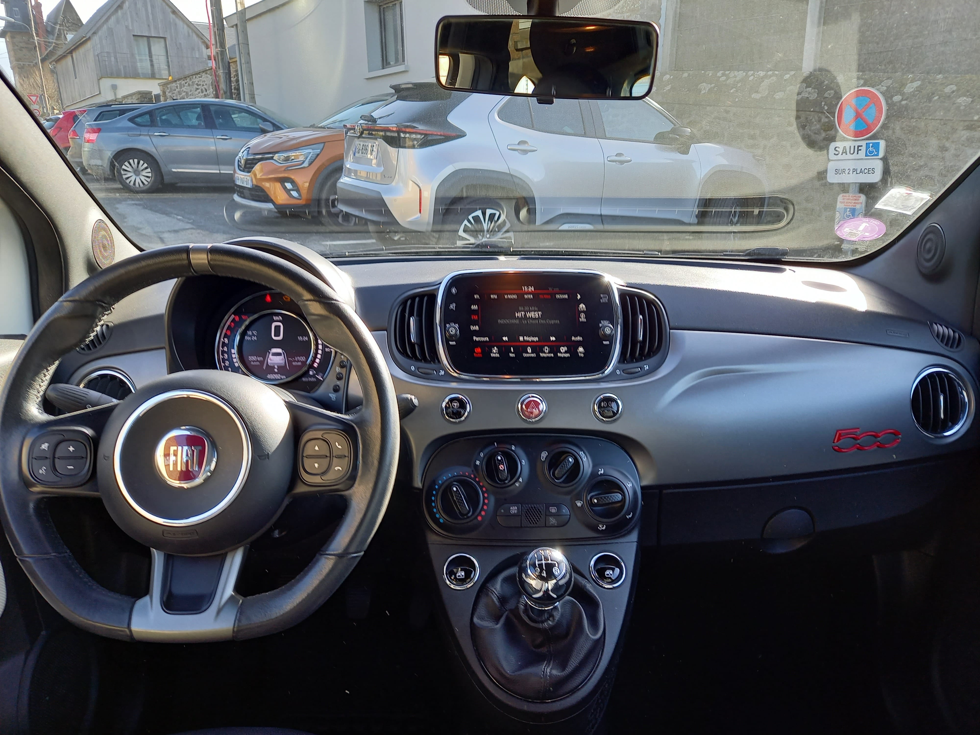 Fiat 500  Essence avec Audio Bluetooth