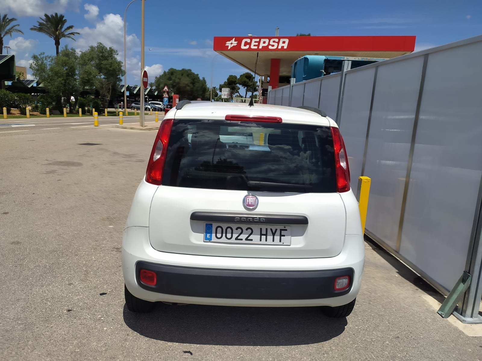 Fiat Panda con Silla infantil