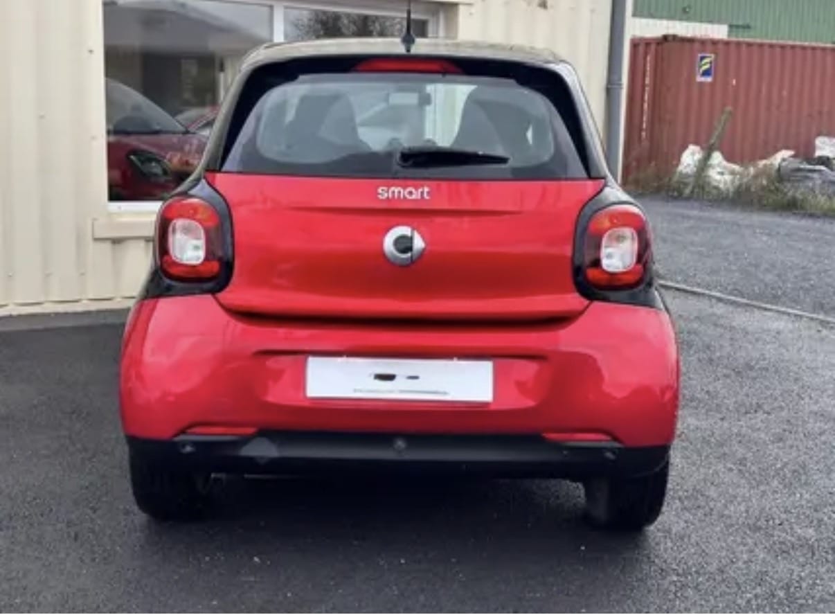 Smart Forfour avec GPS