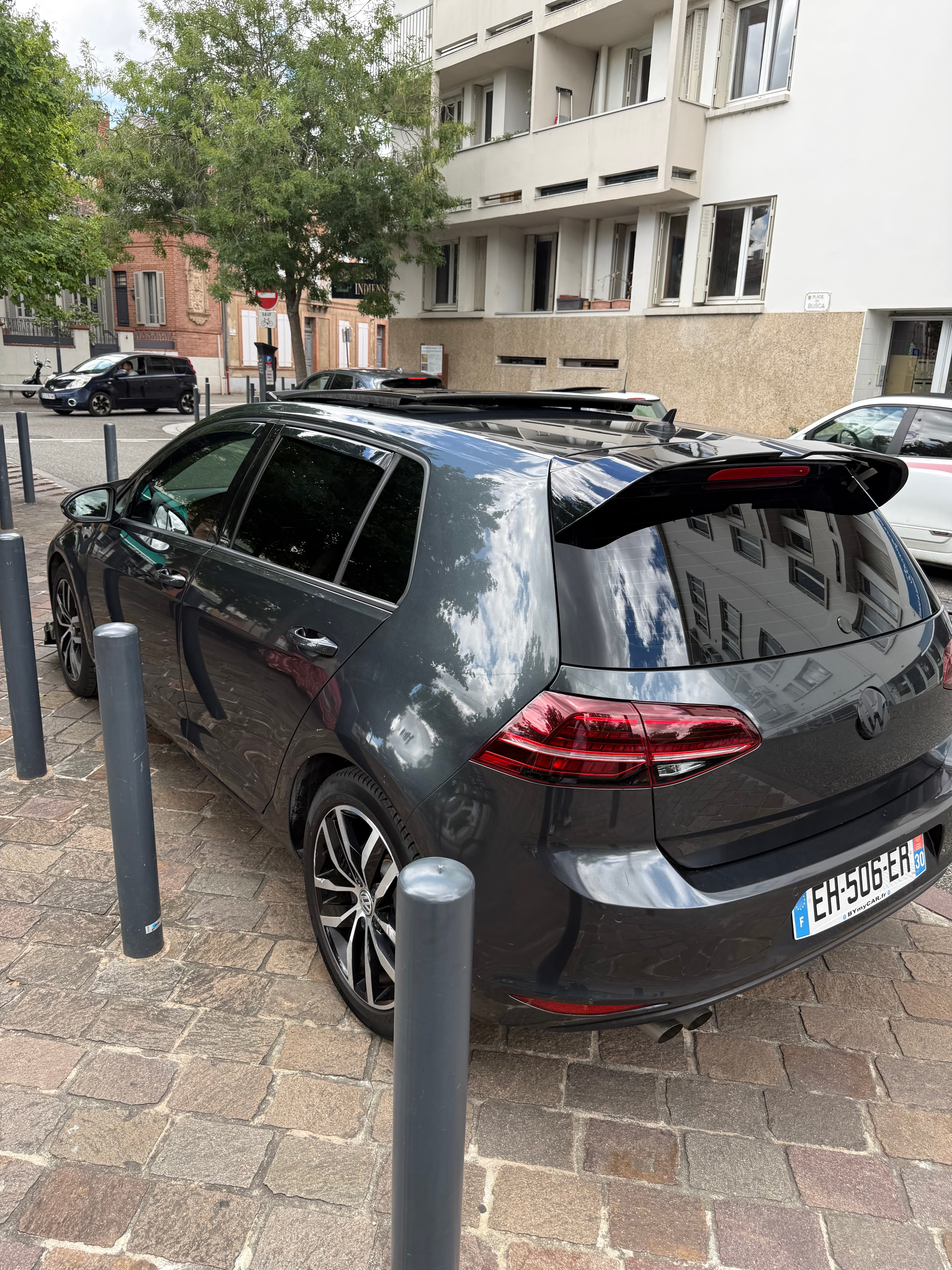 Volkswagen Golf avec Siège bébé